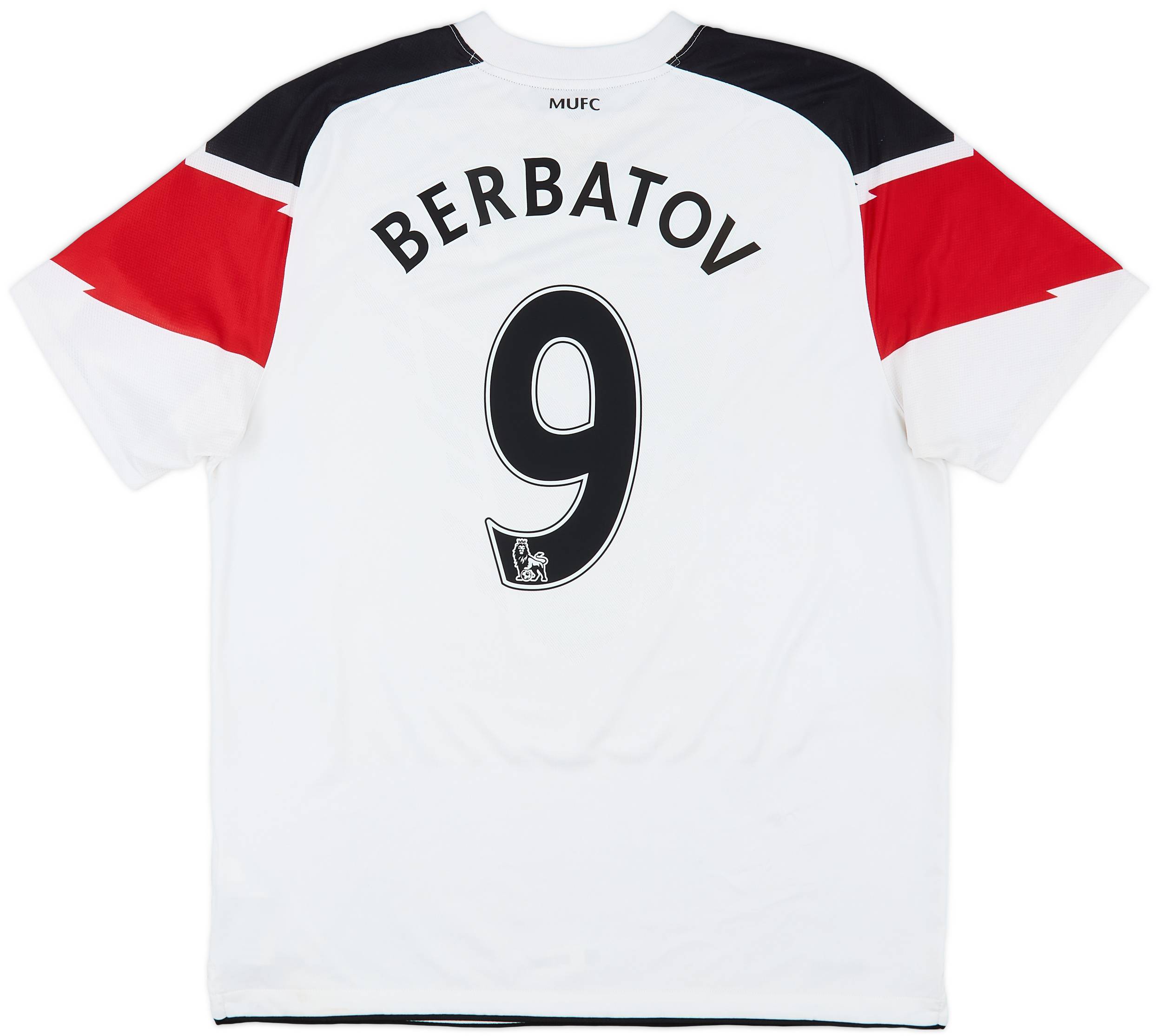 2010-12 Manchester United Away Shirt Berbatov #9 - 6/10 - (L)