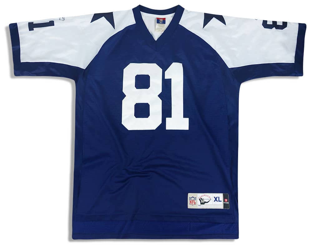 2007 Dallas Cowboys Owens #81 Reebok Premier Throwback Jersey M