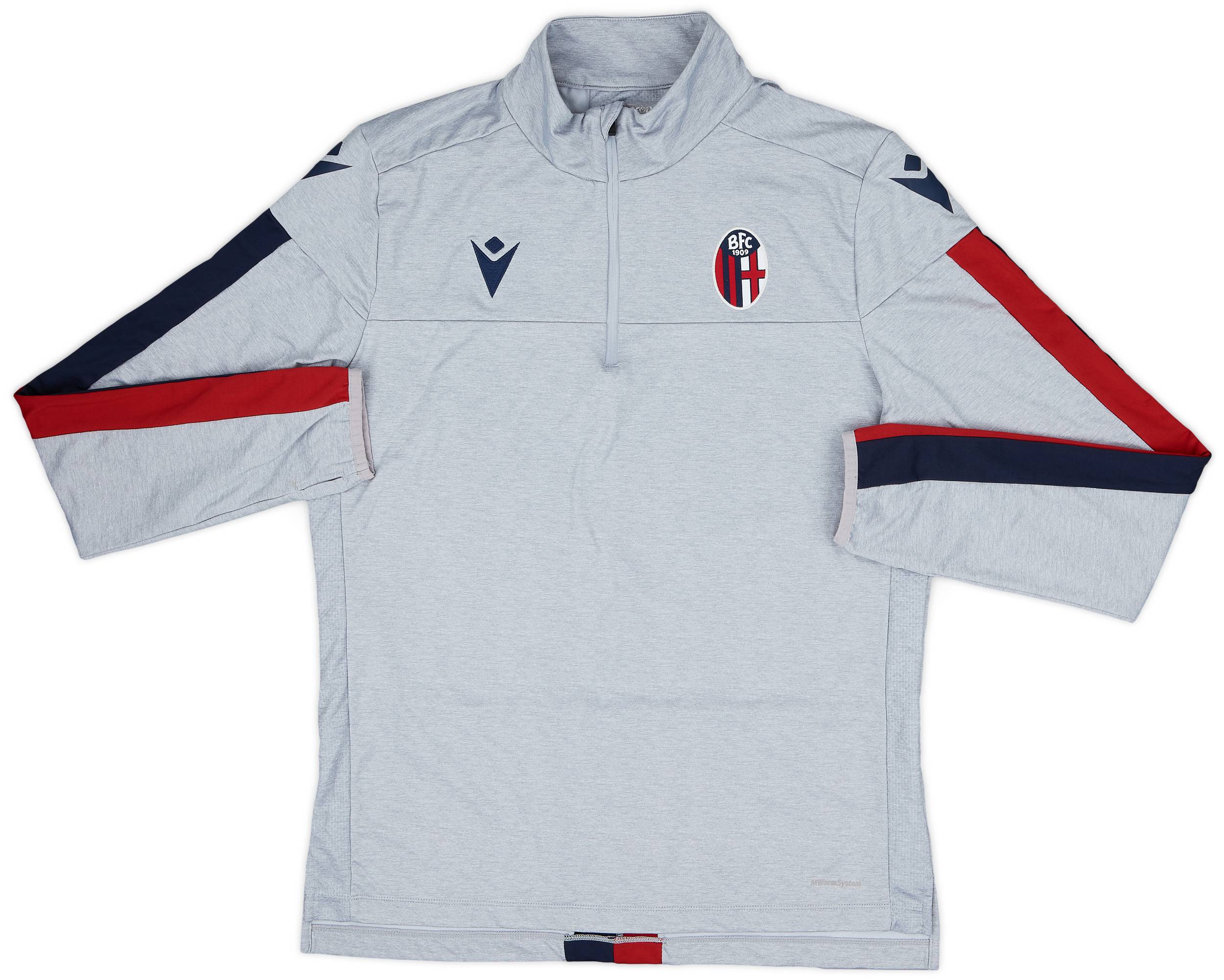2016-17 Bologna Macron 1/4 Zip Drill Top - 8/10 - (M)