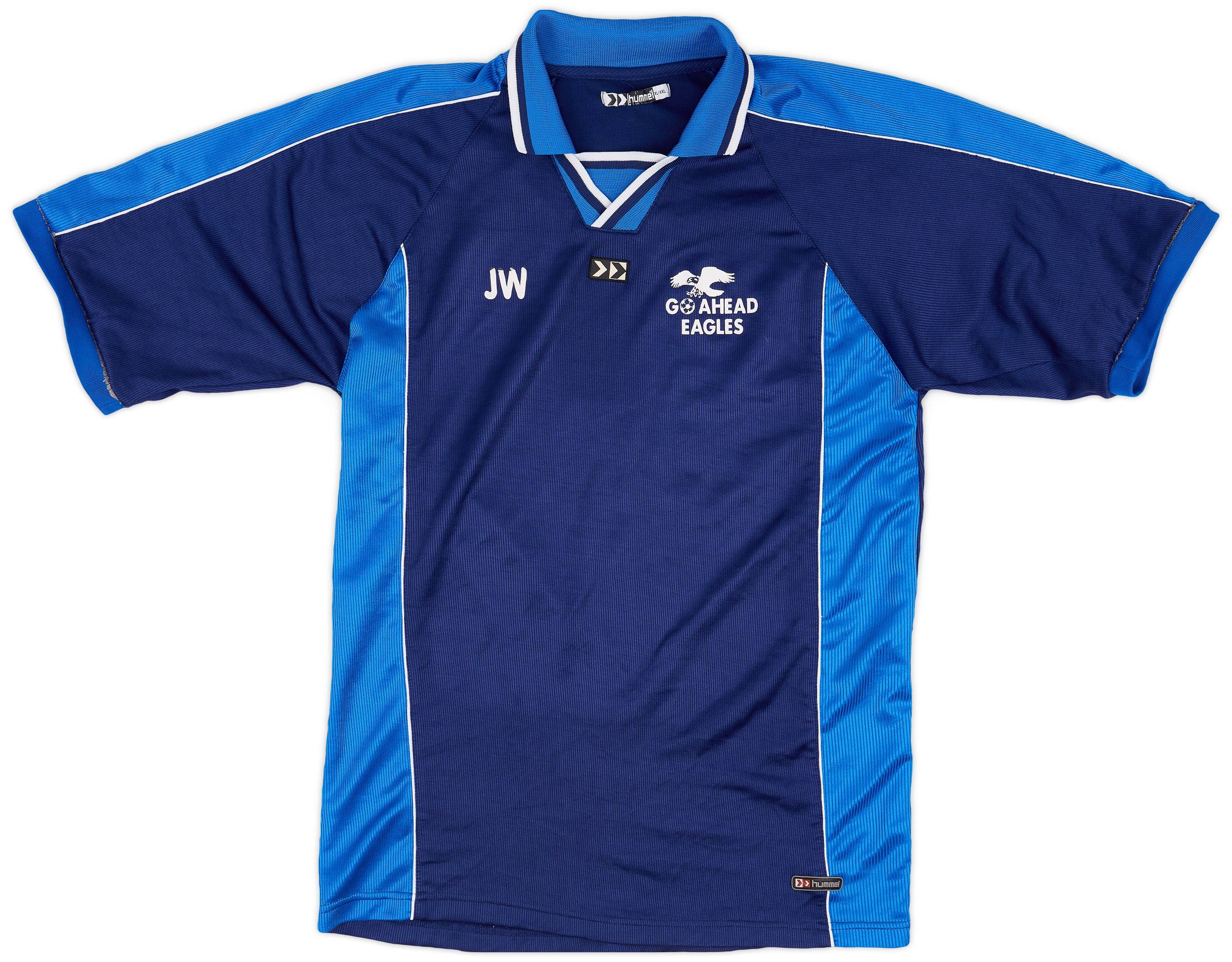 2001-02 Go Ahead Eagles Hummel Staff Issue Training Shirt SW - 8/10 - (XL/XXL)