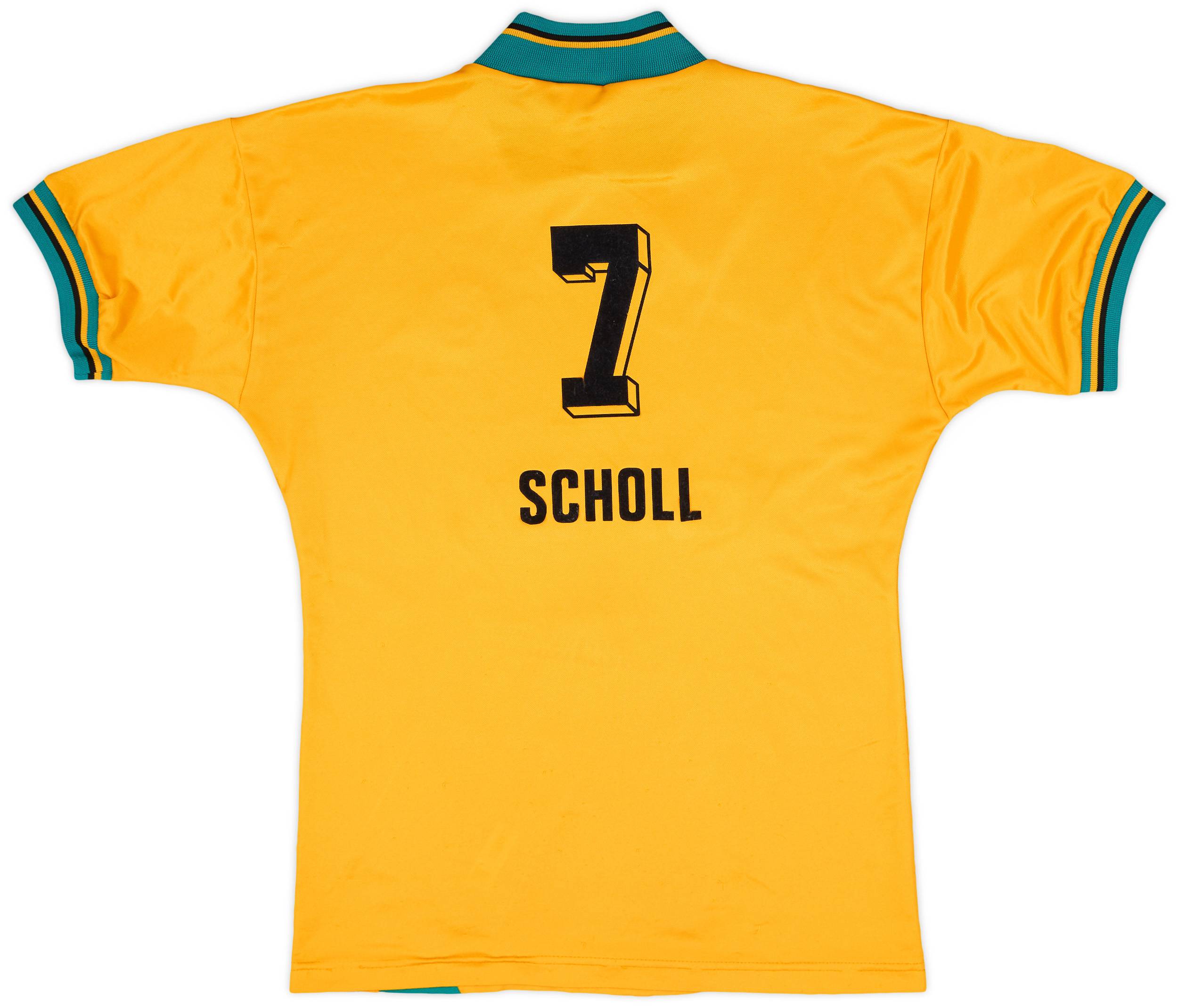 1993-96 Bayern Munich Away Shirt Scholl #7 - 8/10 - (S)