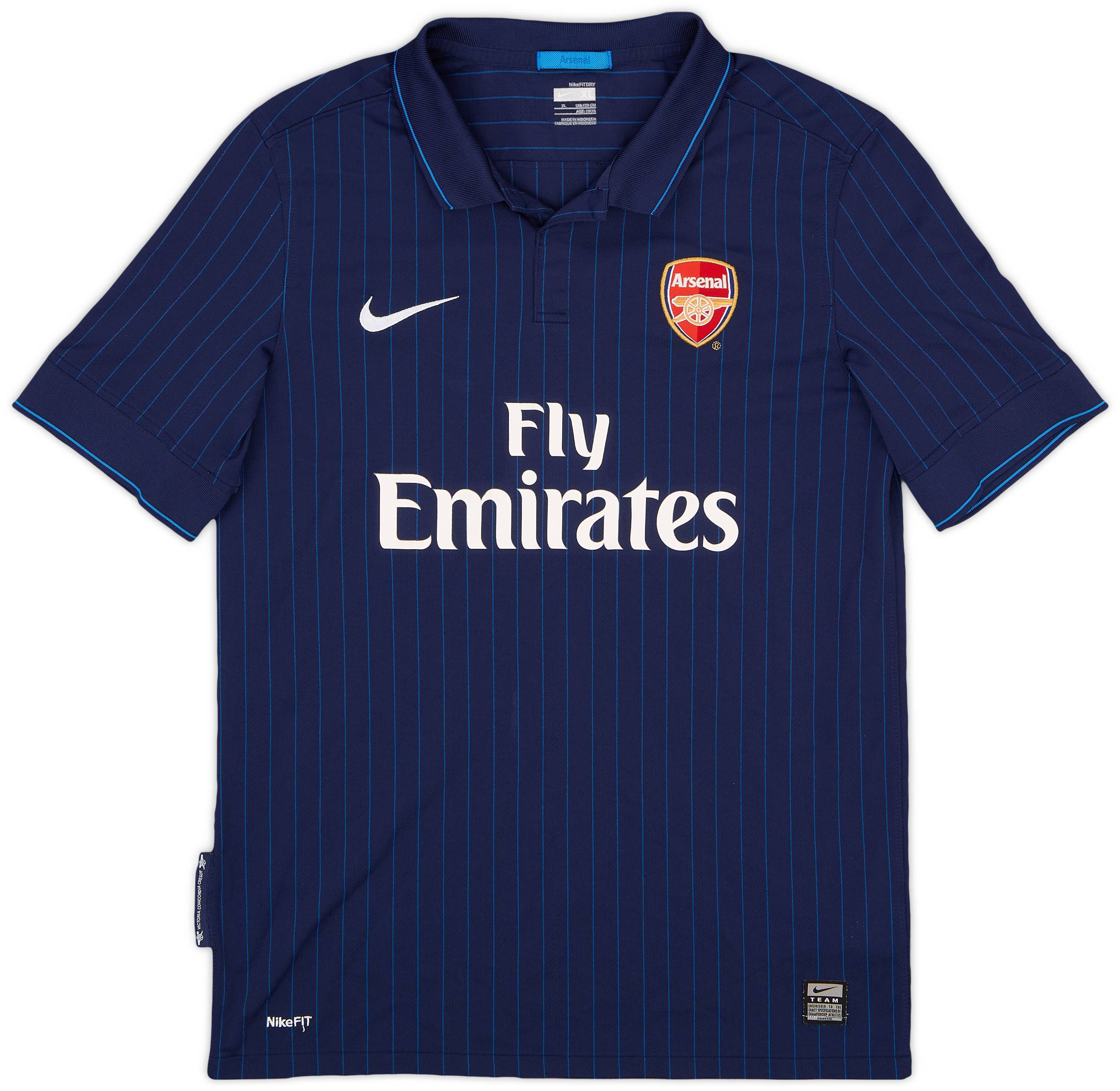 2009-10 Arsenal Away Shirt - 8/10 - (XL.Boys)