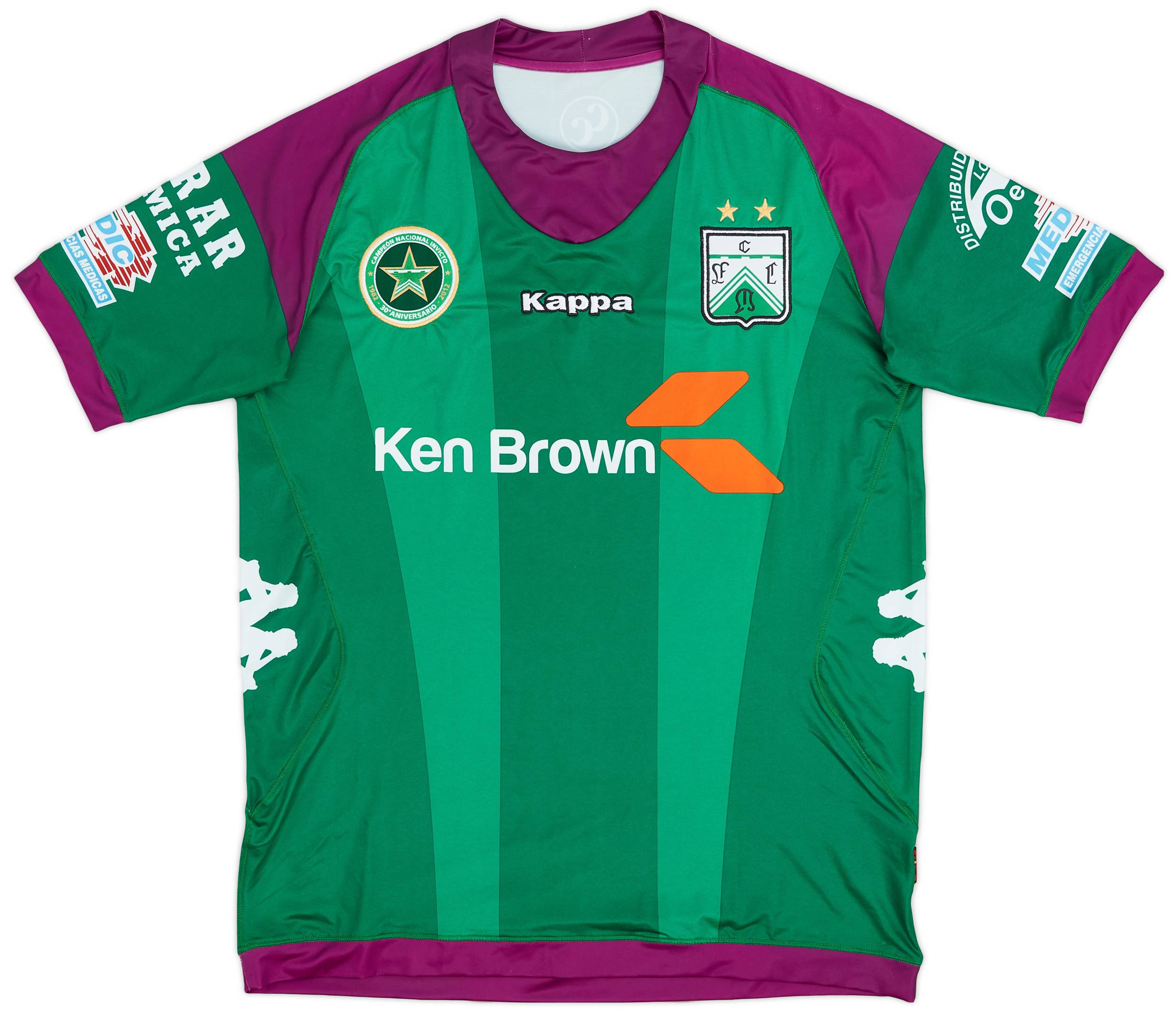 2012-13 Ferro Carril Oeste Home Shirt - 9/10 - (L)
