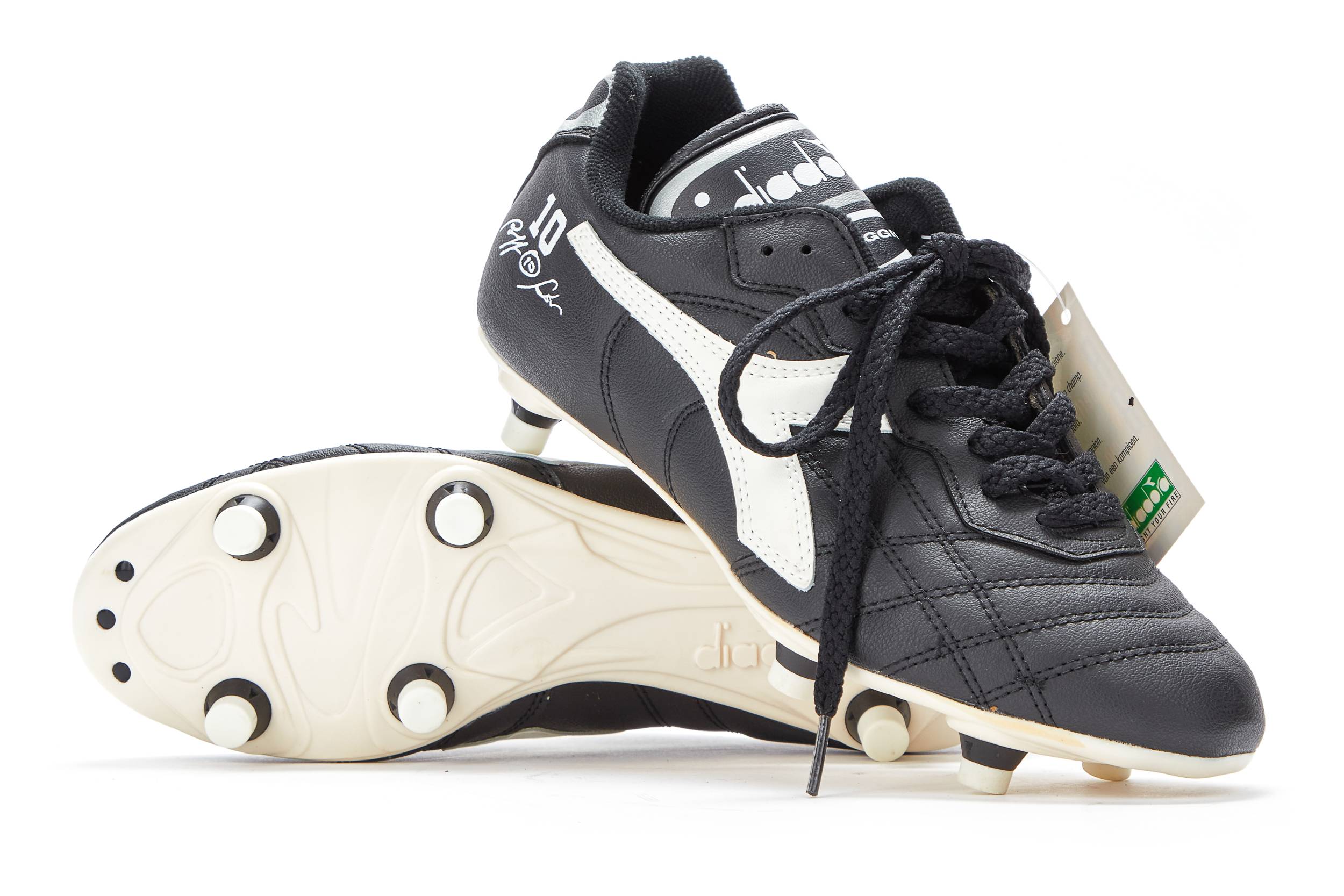 1993 Diadora 10 Baggio SC Football Boots - In Box - SG 7