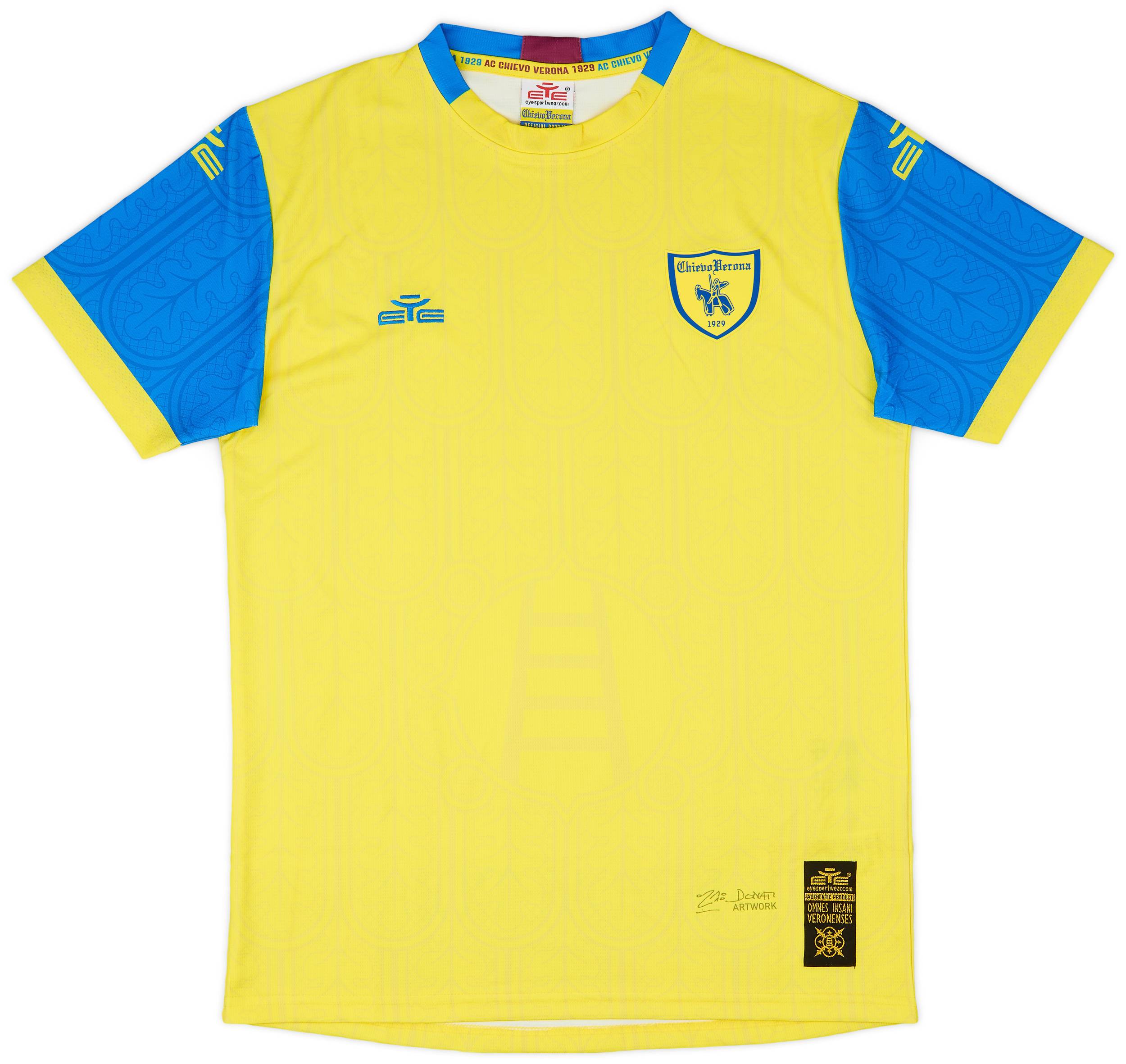 2021-22 Chievo Verona Home Shirt - 10/10 - (L)