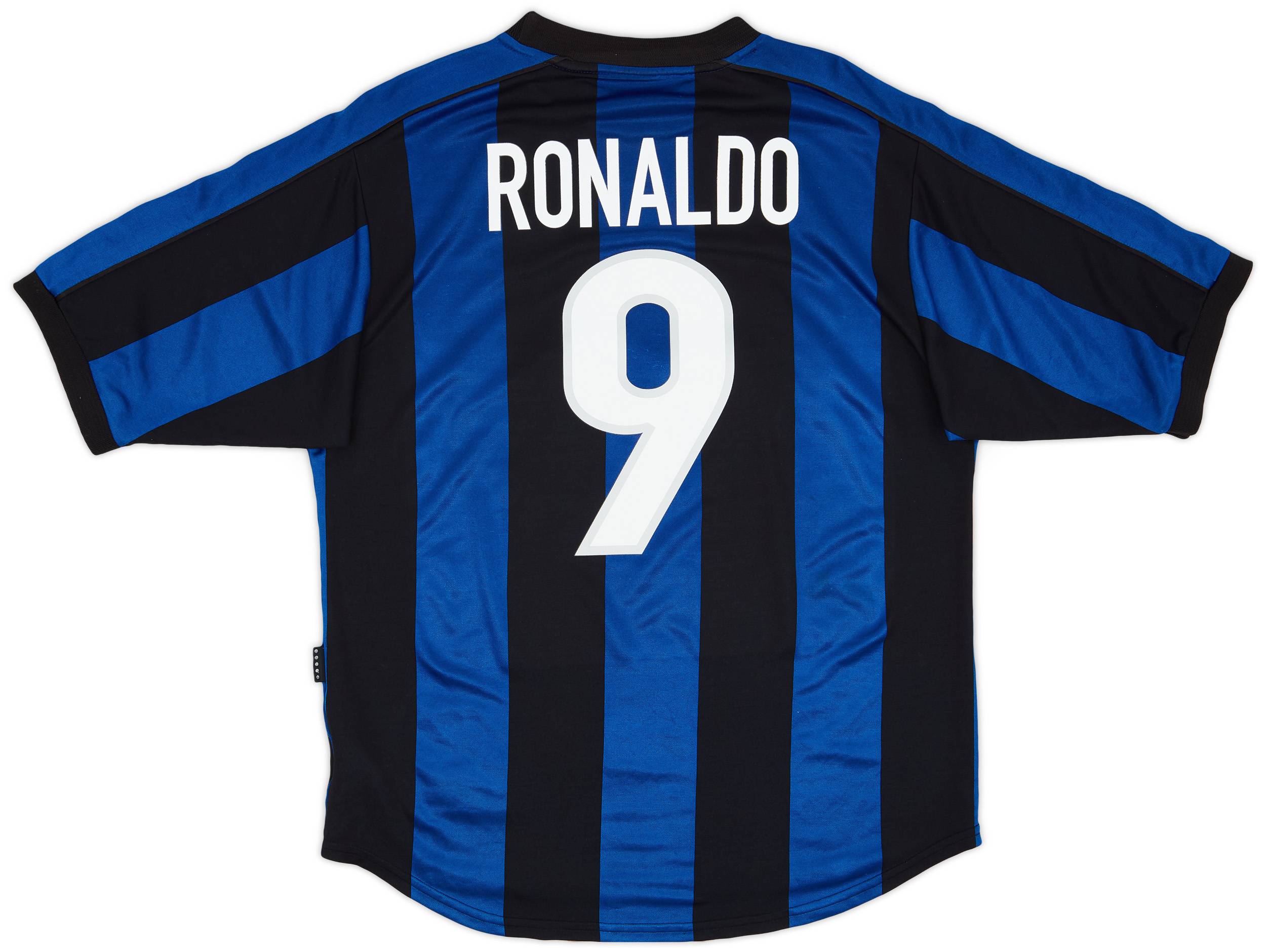 1999-00 Inter Milan Home Shirt Ronaldo #9 - 5/10 - (M)