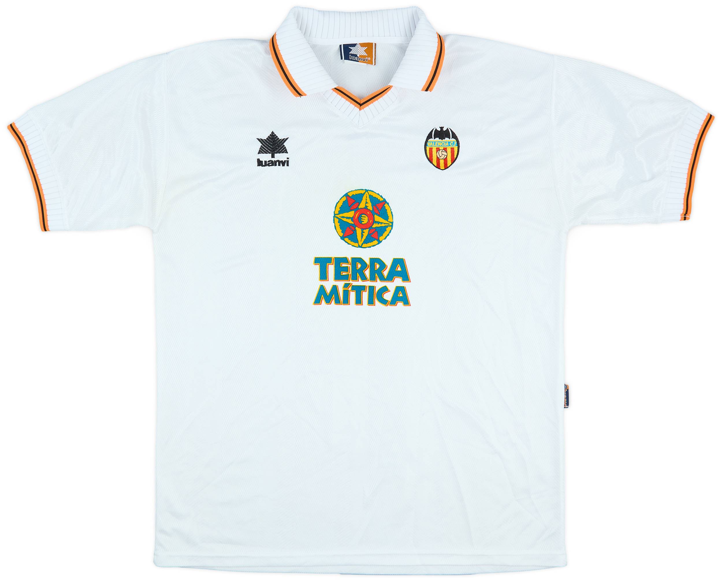 1998-99 Valencia Home Shirt - 9/10 - (XL)
