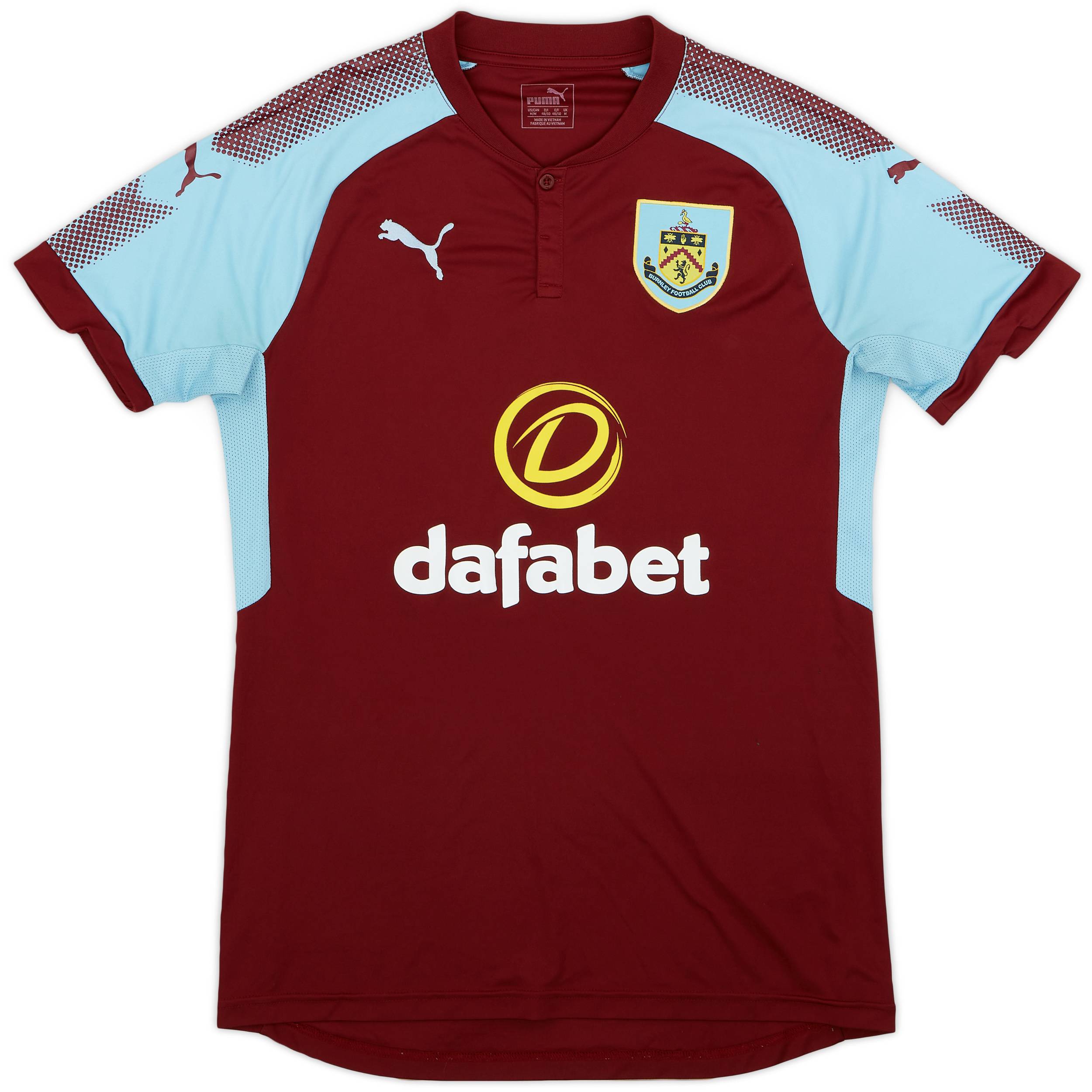 2017-18 Burnley Home Shirt - 8/10 - (M)