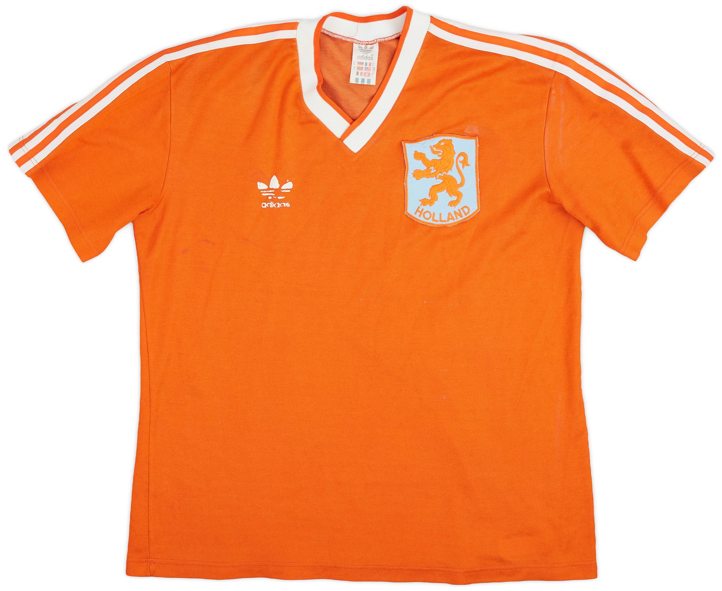 ウェア NETHERLANDS- 2004 (Home) 1985-88 Netherlands Home Shirt - 5/10 - (M)