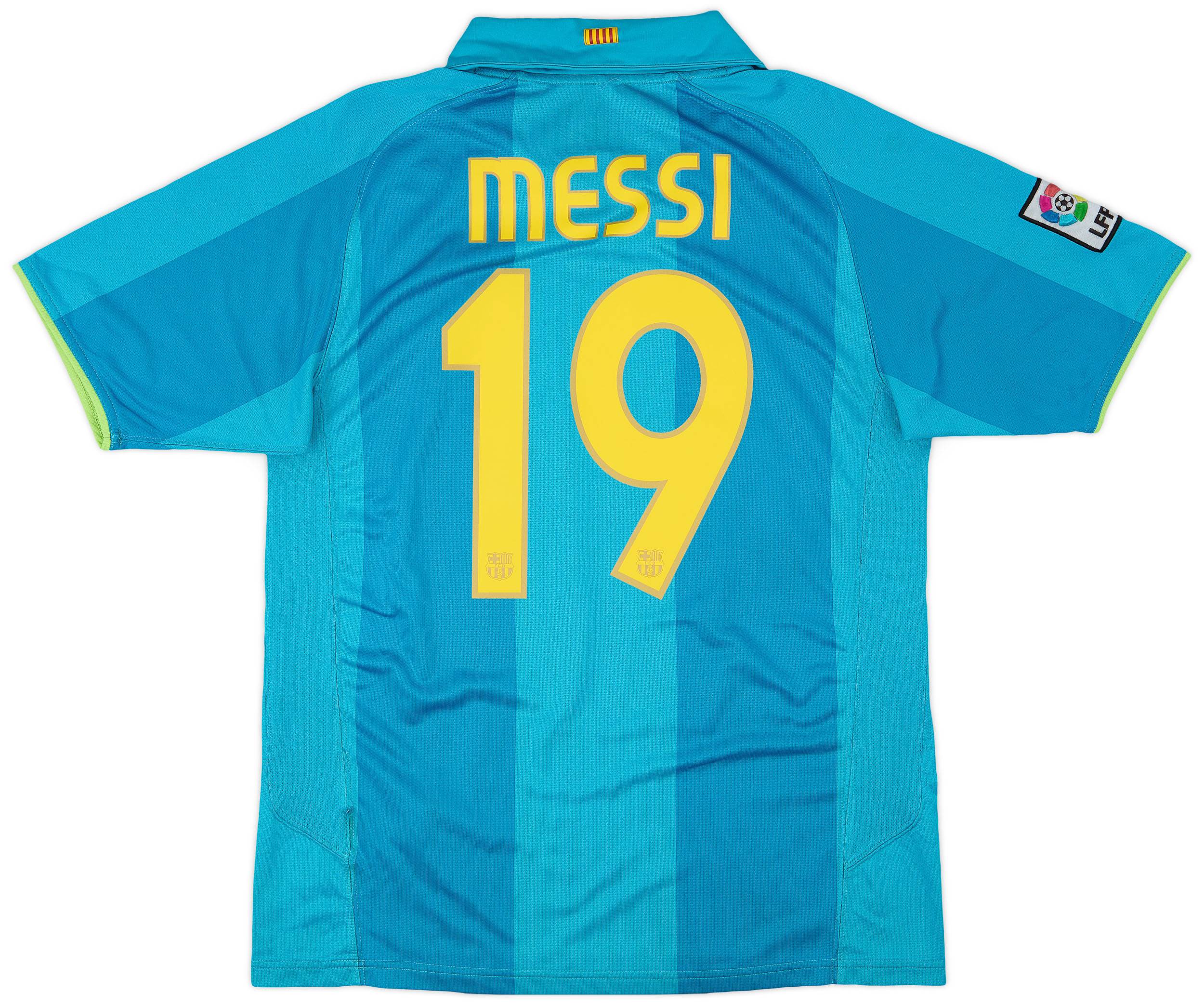 2007-09 Barcelona Away Shirt Messi #19 - 6/10 - (M) 2007-09 Barcelona Away Shirt Messi #19 - 6/10 - (M)