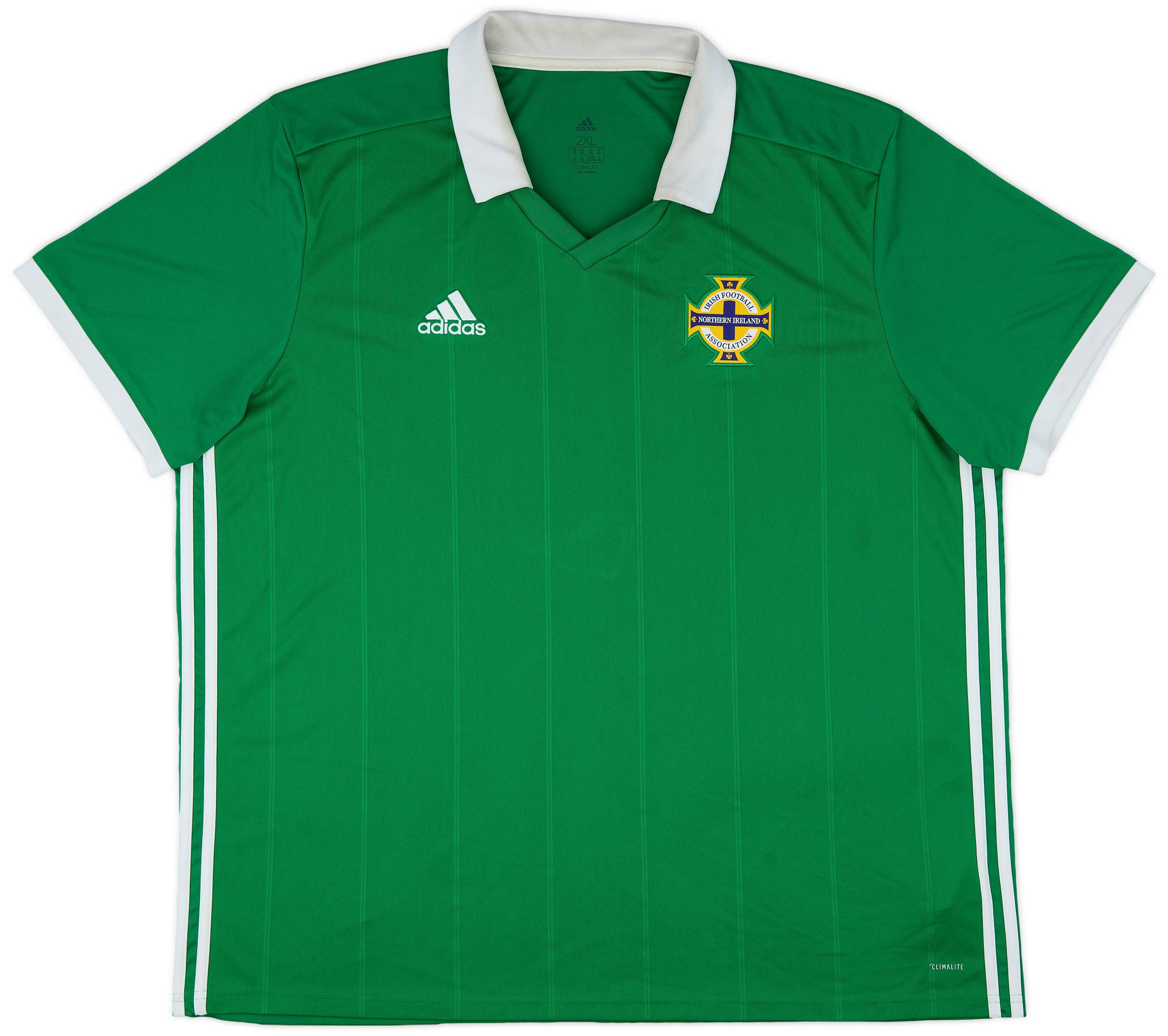 2018-19 Northern Ireland Home Shirt - 7/10 - (XXL)