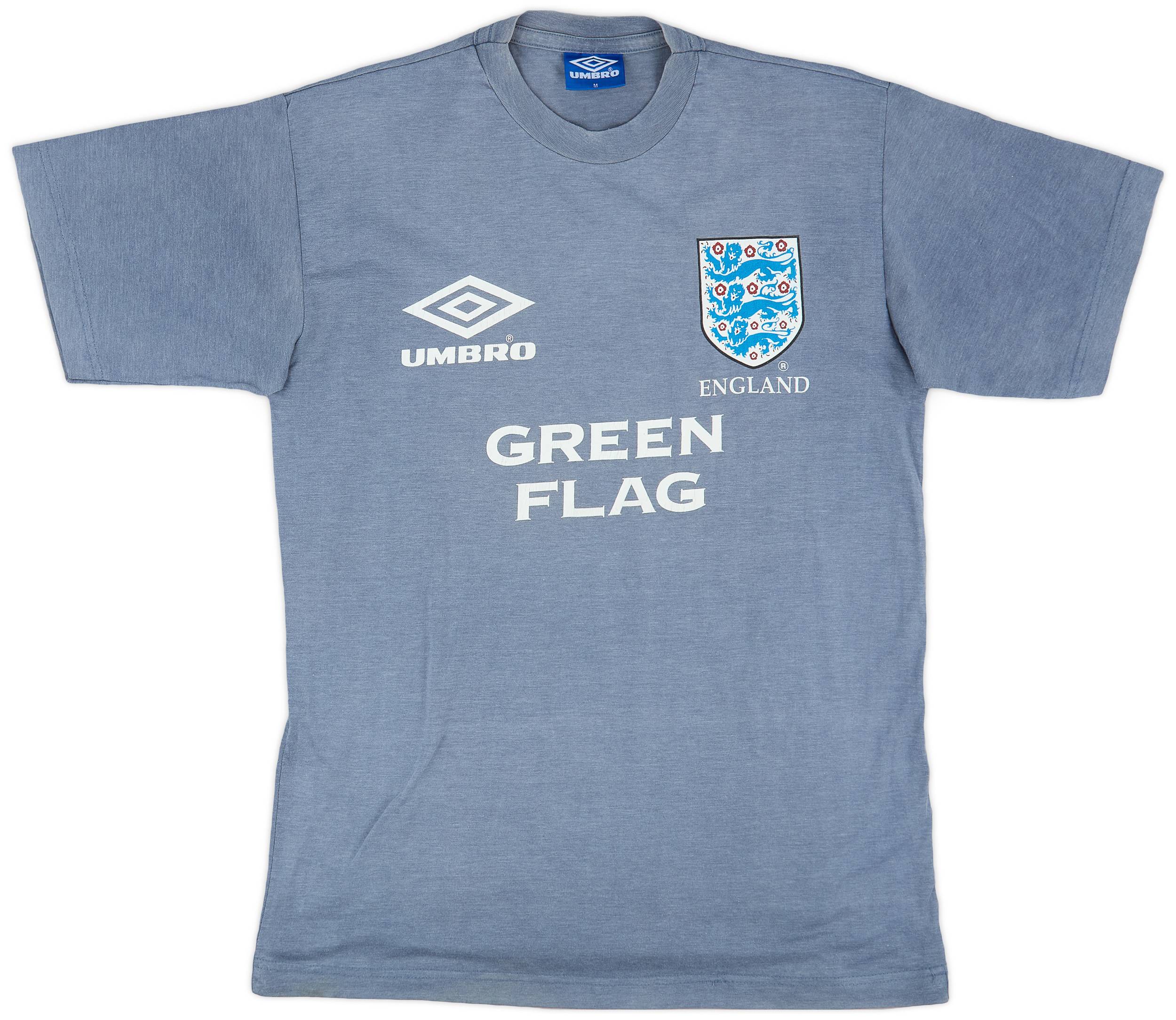 1996-98 England Umbro Training Shirt - 7/10 - (M)