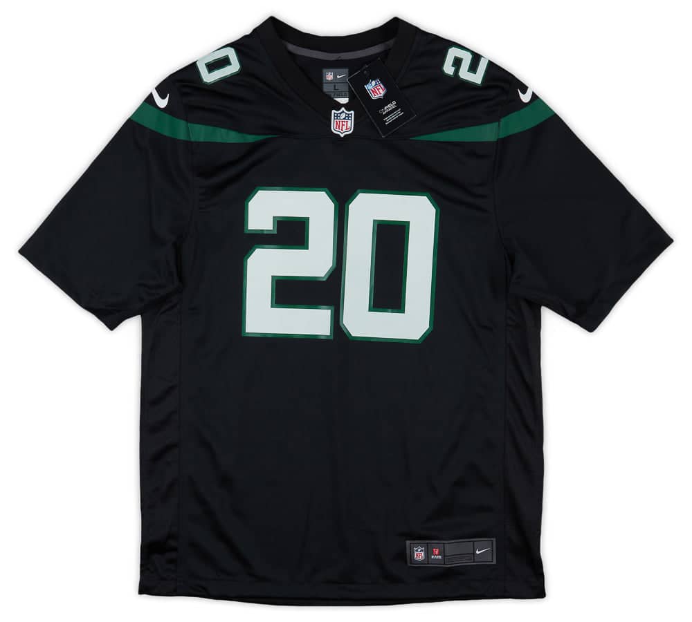 2022-23 New York Jets Hall #20 Nike Game Jersey (Alternate) L W/Tags
