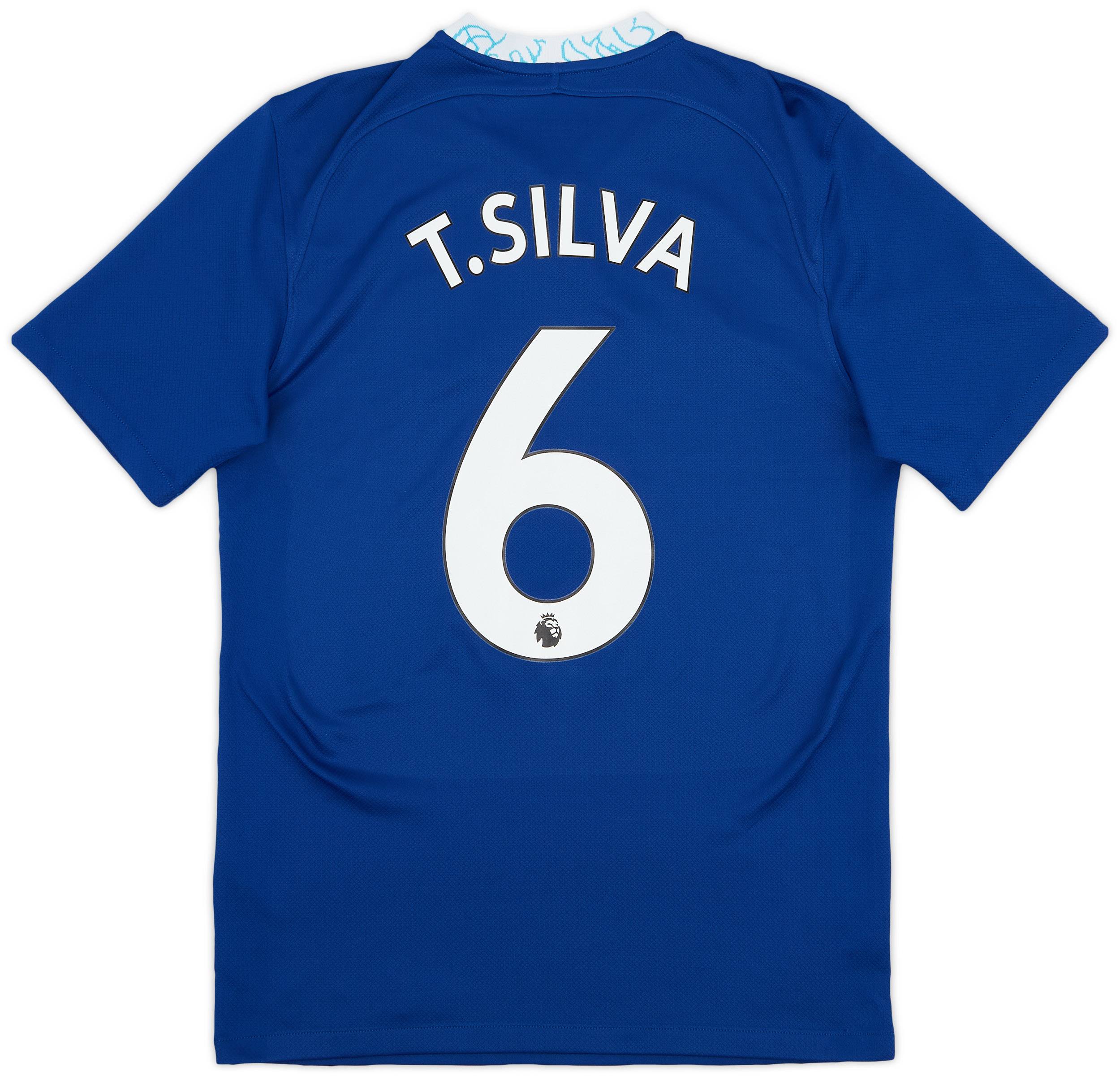 2022-23 Chelsea Home Shirt T.Silva #6 - 8/10 - (S)