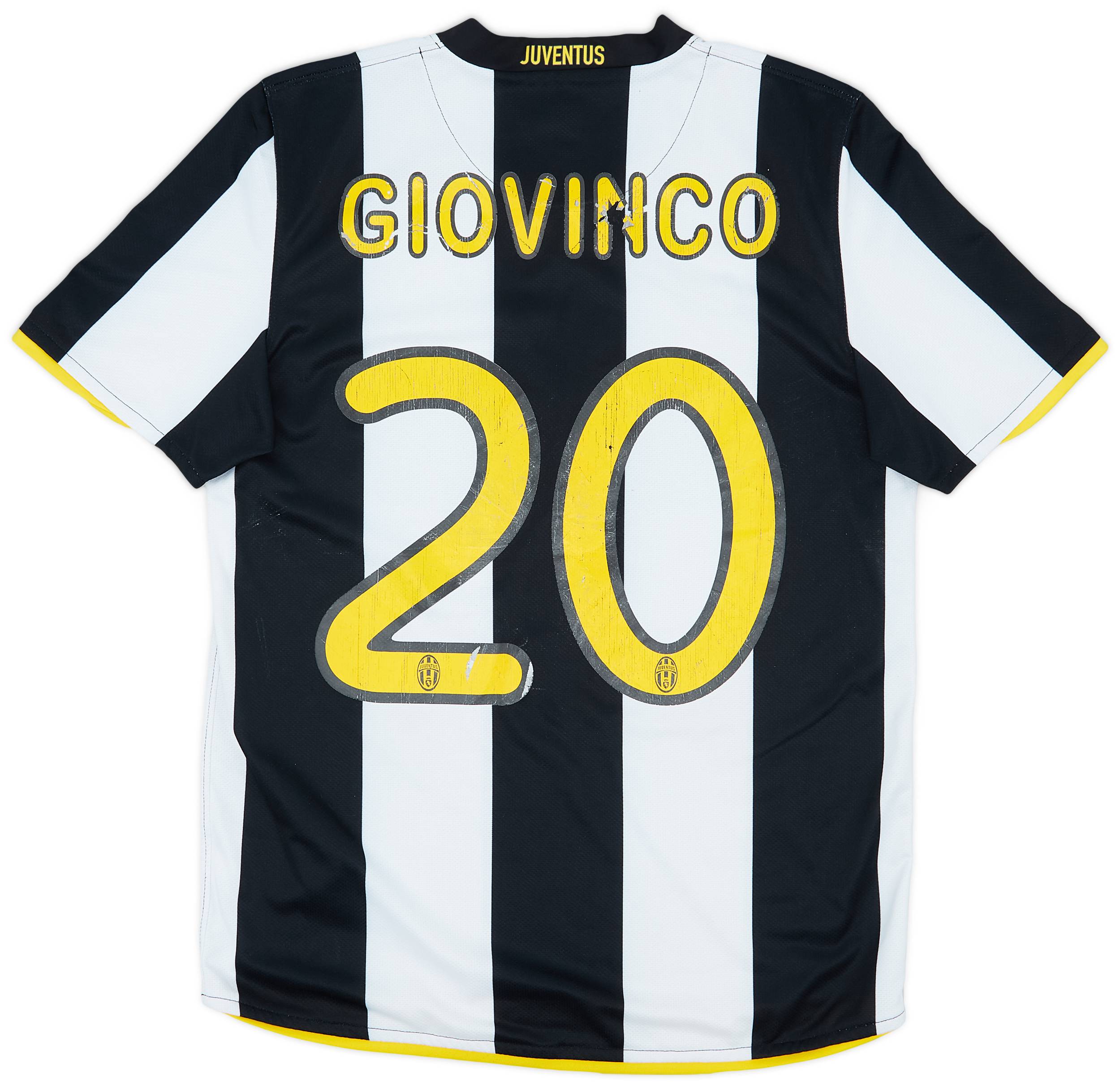 2008-09 Juventus Home Shirt Giovinco #20 - 5/10 - (S)