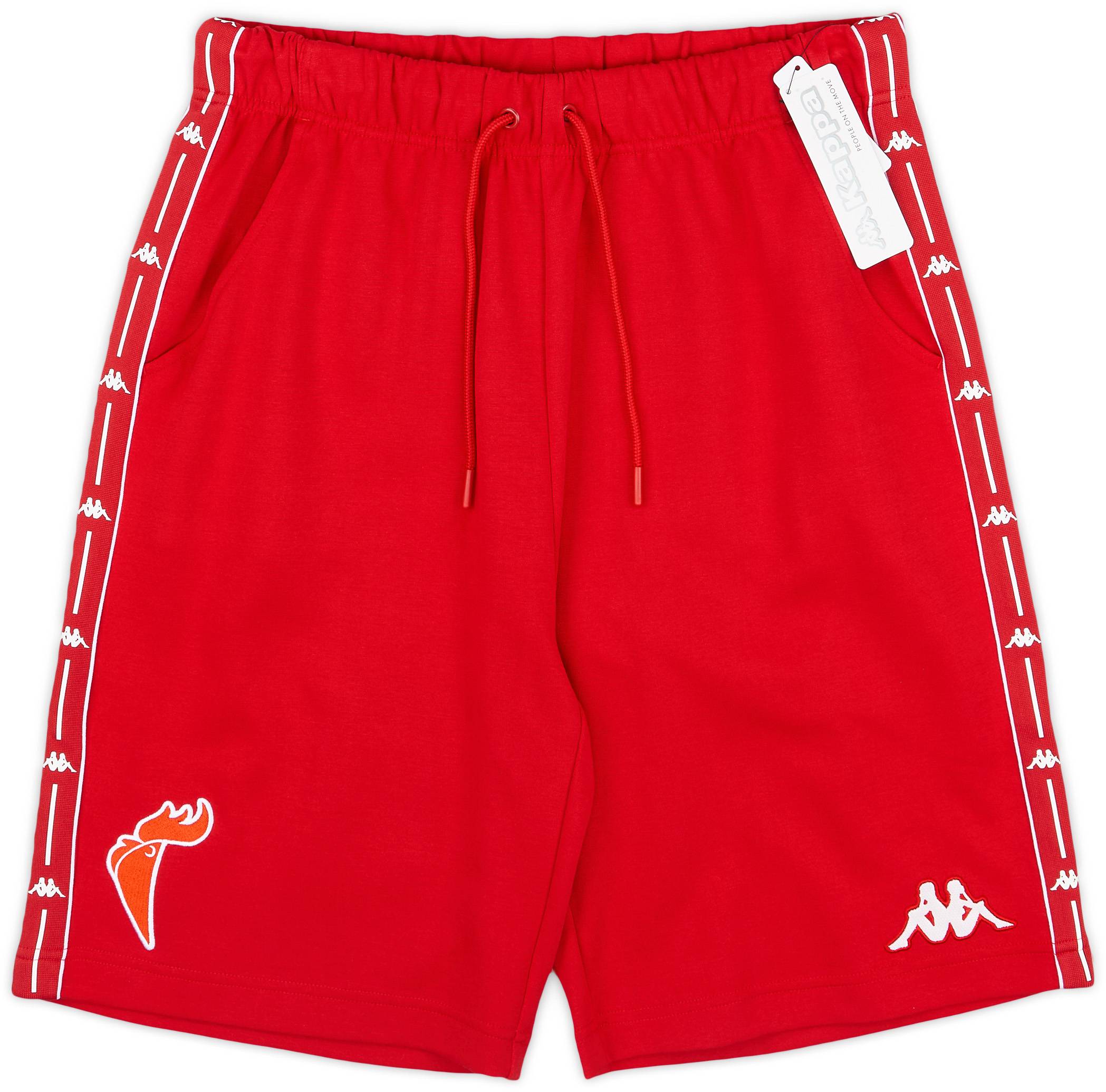 Kappa shorts red best sale