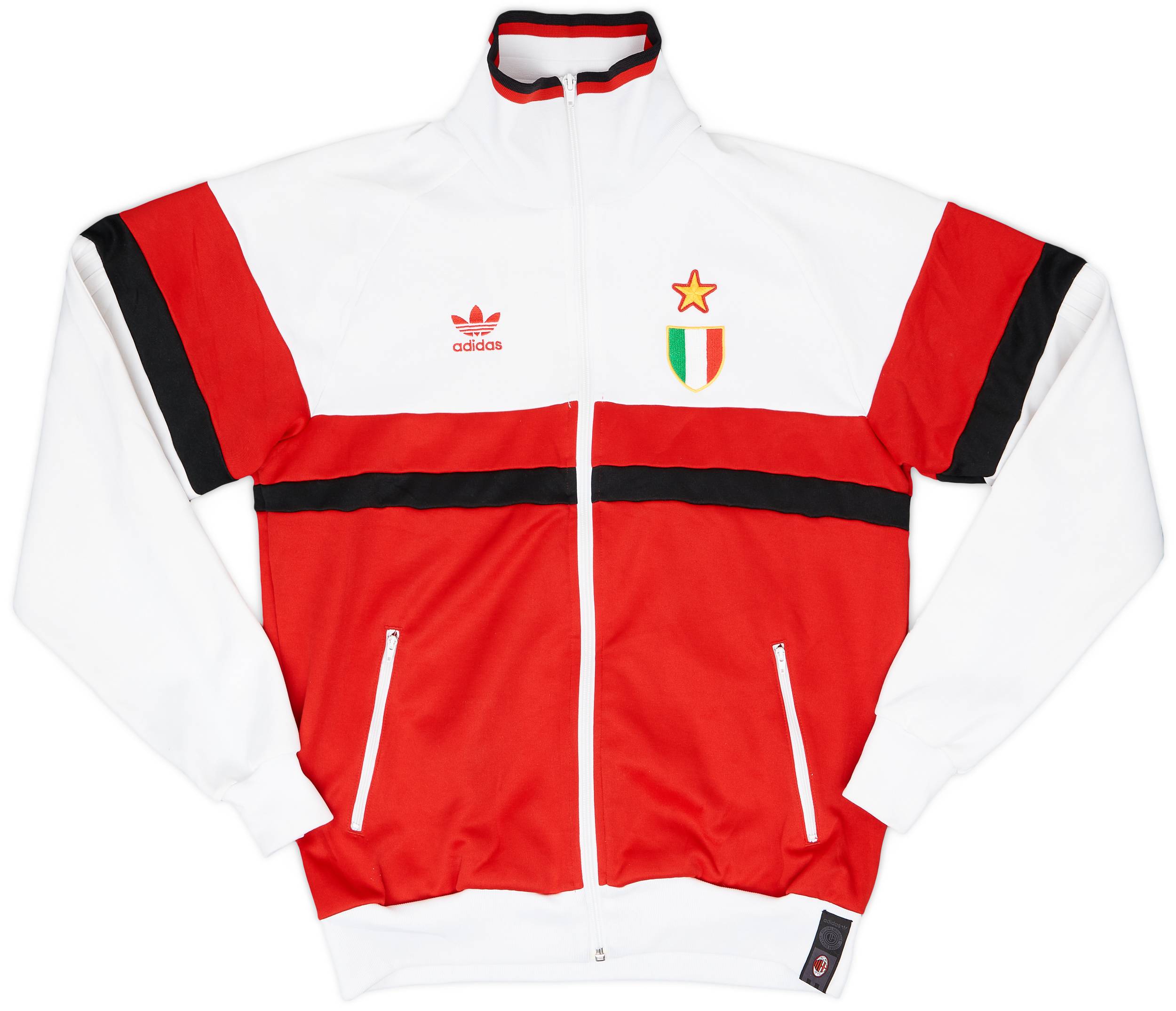 2009-10 AC Milan adidas Originals Retro 1990-92 Track Jacket - 7/10 - (M)