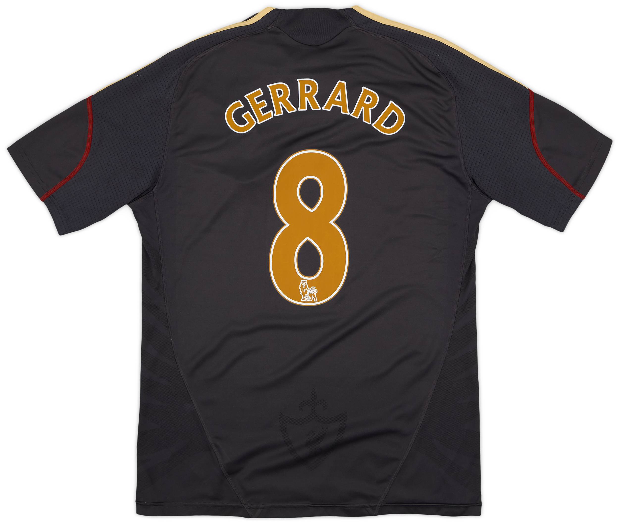 2009-10 Liverpool Away Shirt Gerrard #8 - 5/10 - (M)