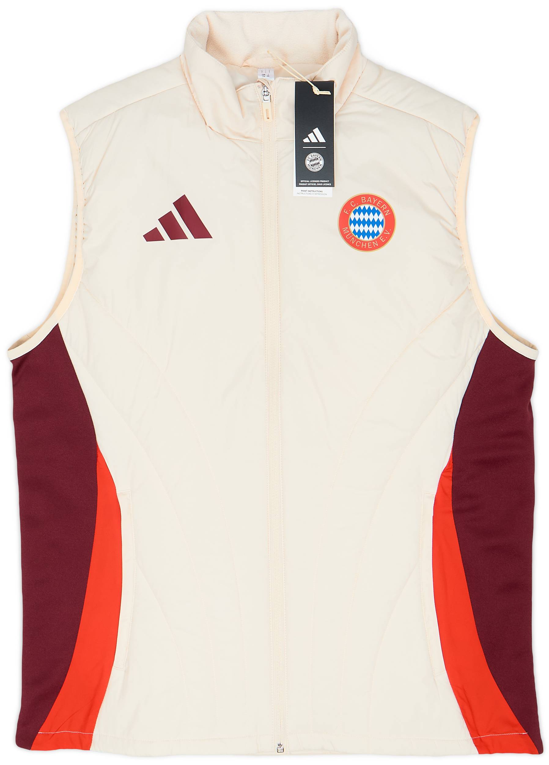 2024-25 Bayern Munich adidas European Winter Vest