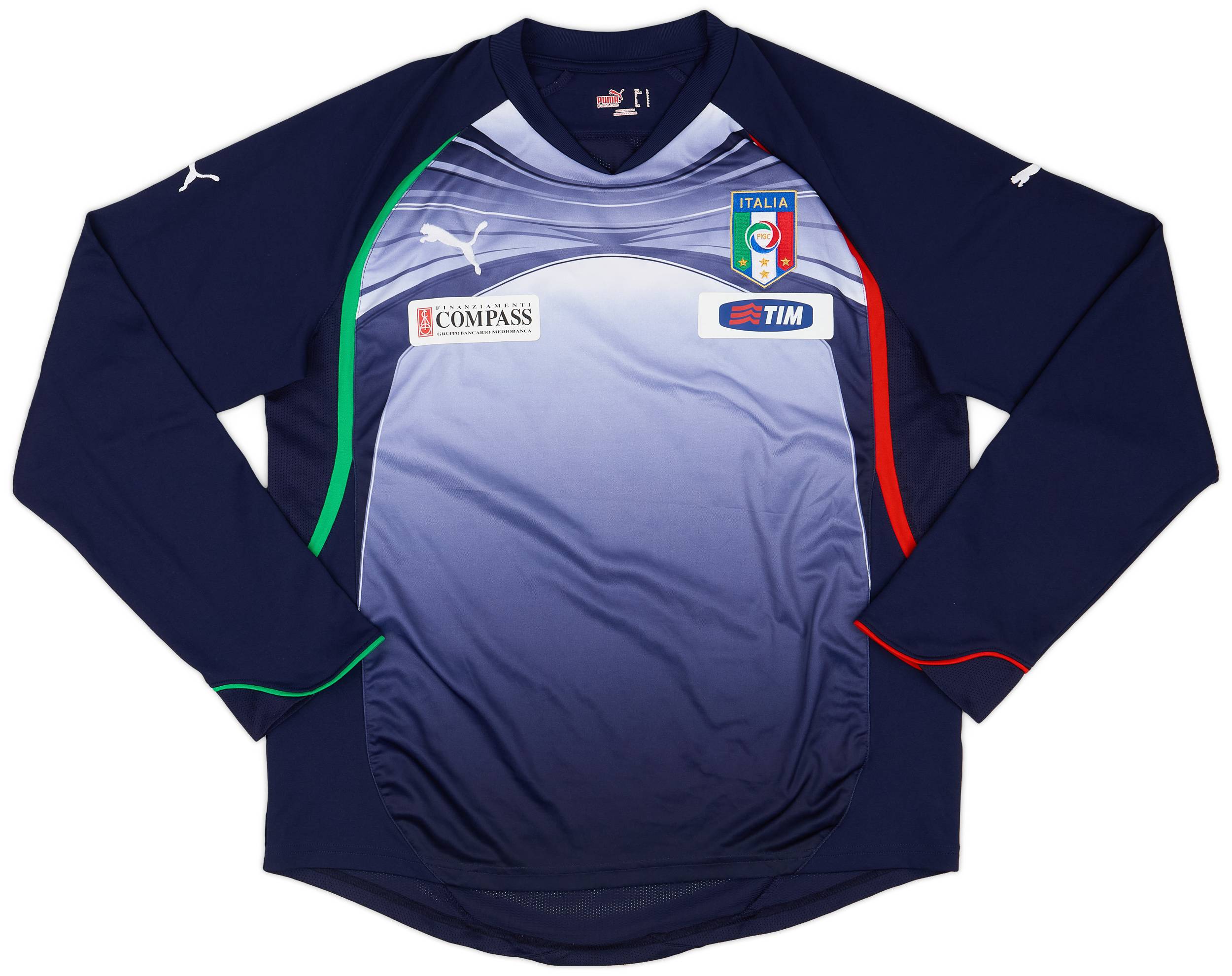 2010-11 Italy Puma Training L/S Shirt - 9/10 - (L)
