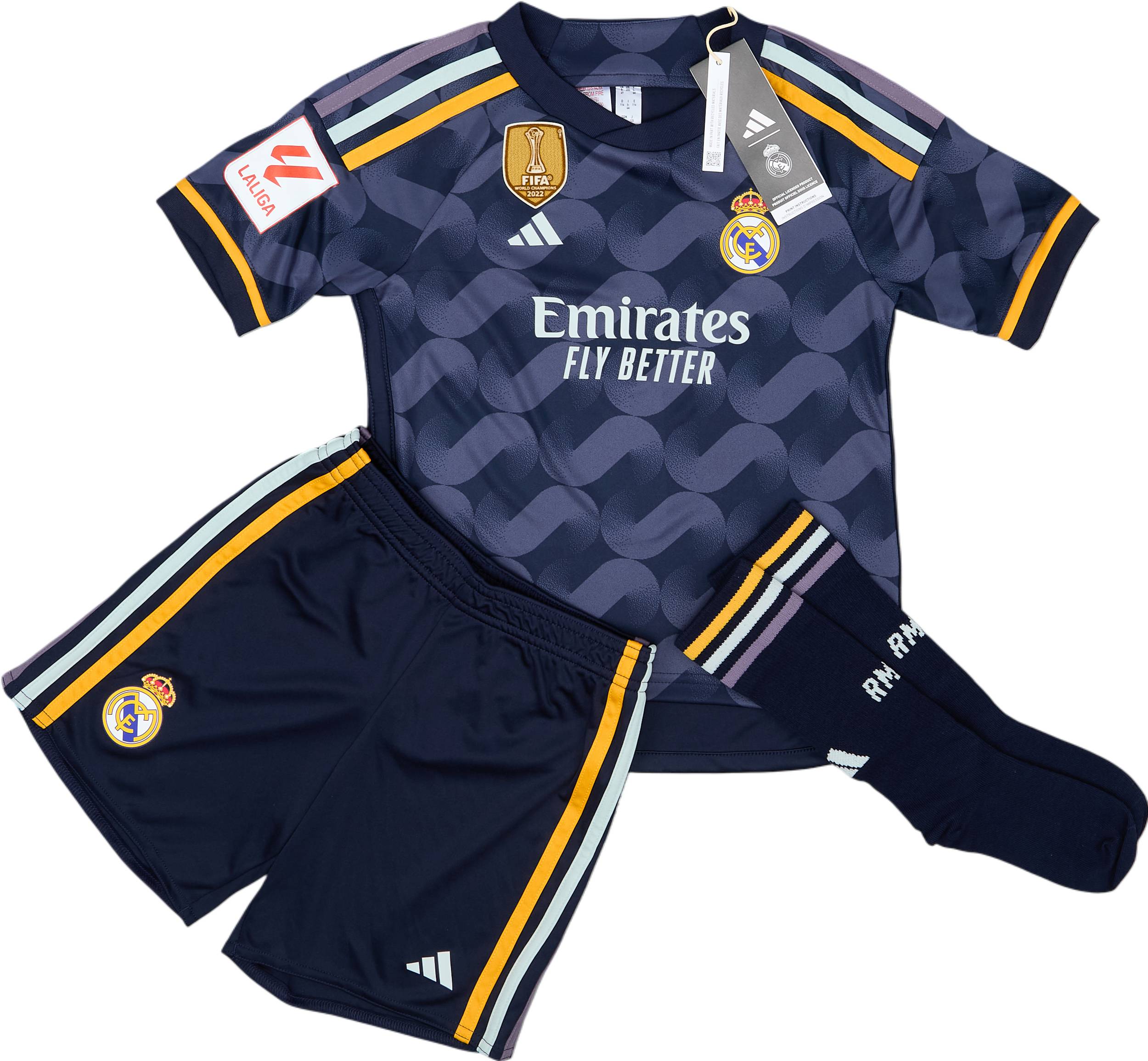 2023-24 Real Madrid Away Full Kit (5-6 Years)