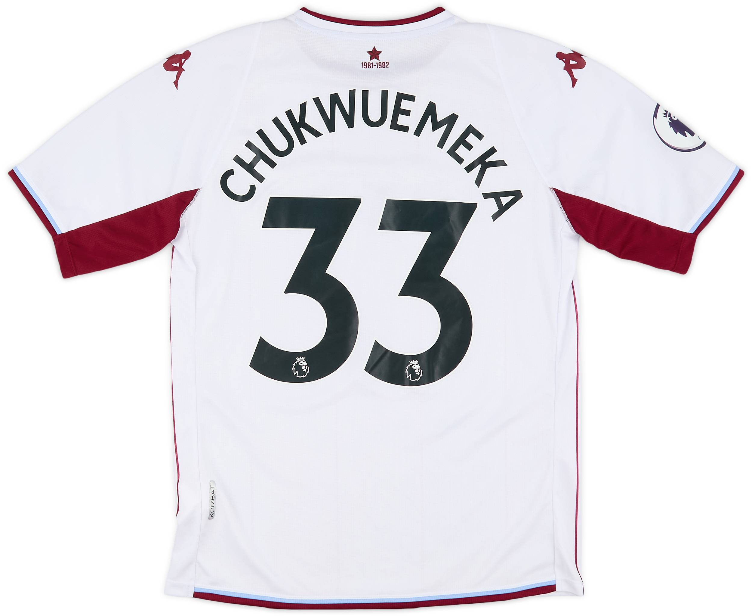 2021-22 Aston Villa Away Shirt Chukwuemeka #33 - 9/10 - (L)