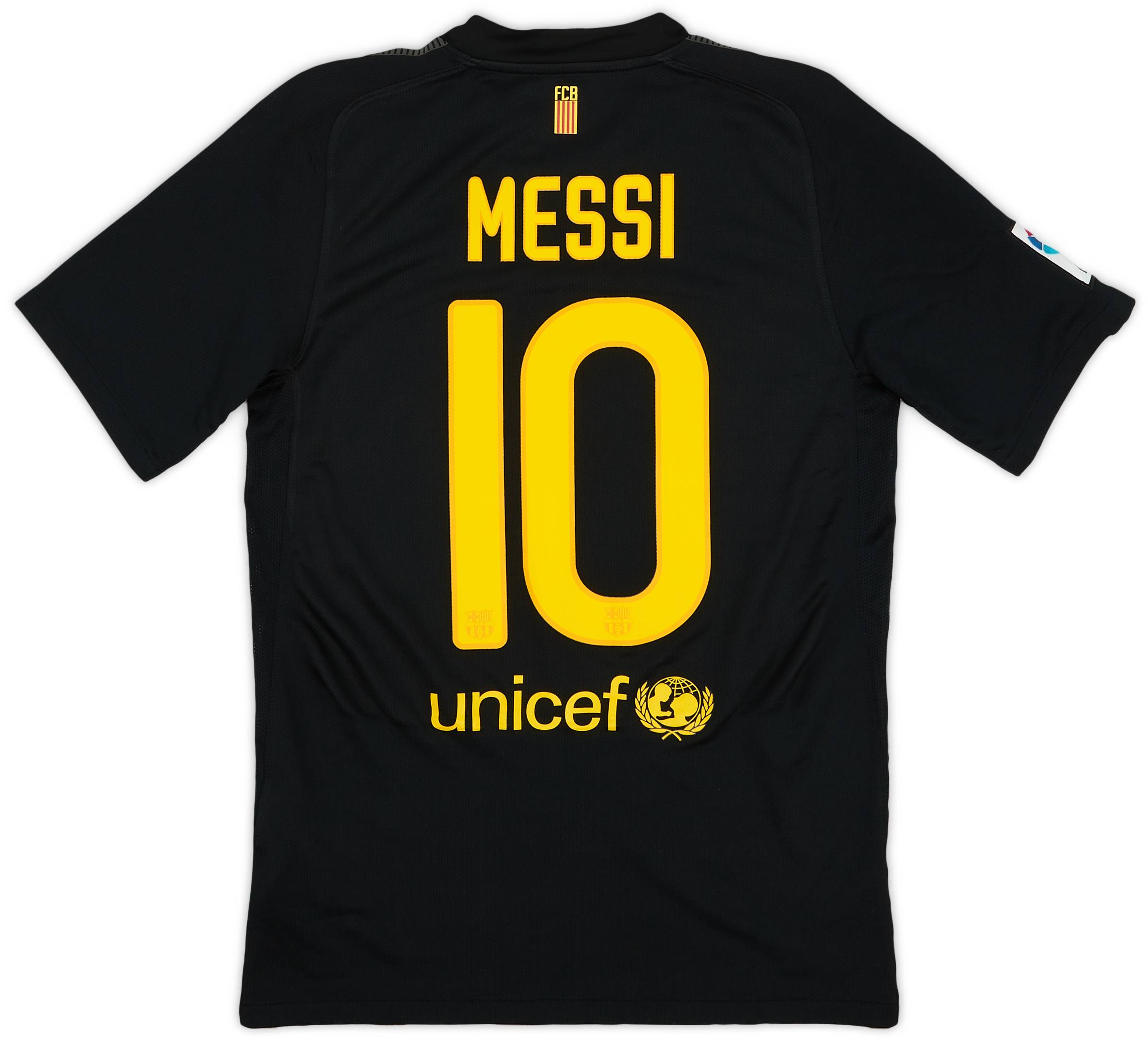 2011-12 Barcelona Away Shirt Messi #10 - 9/10 - (S)
