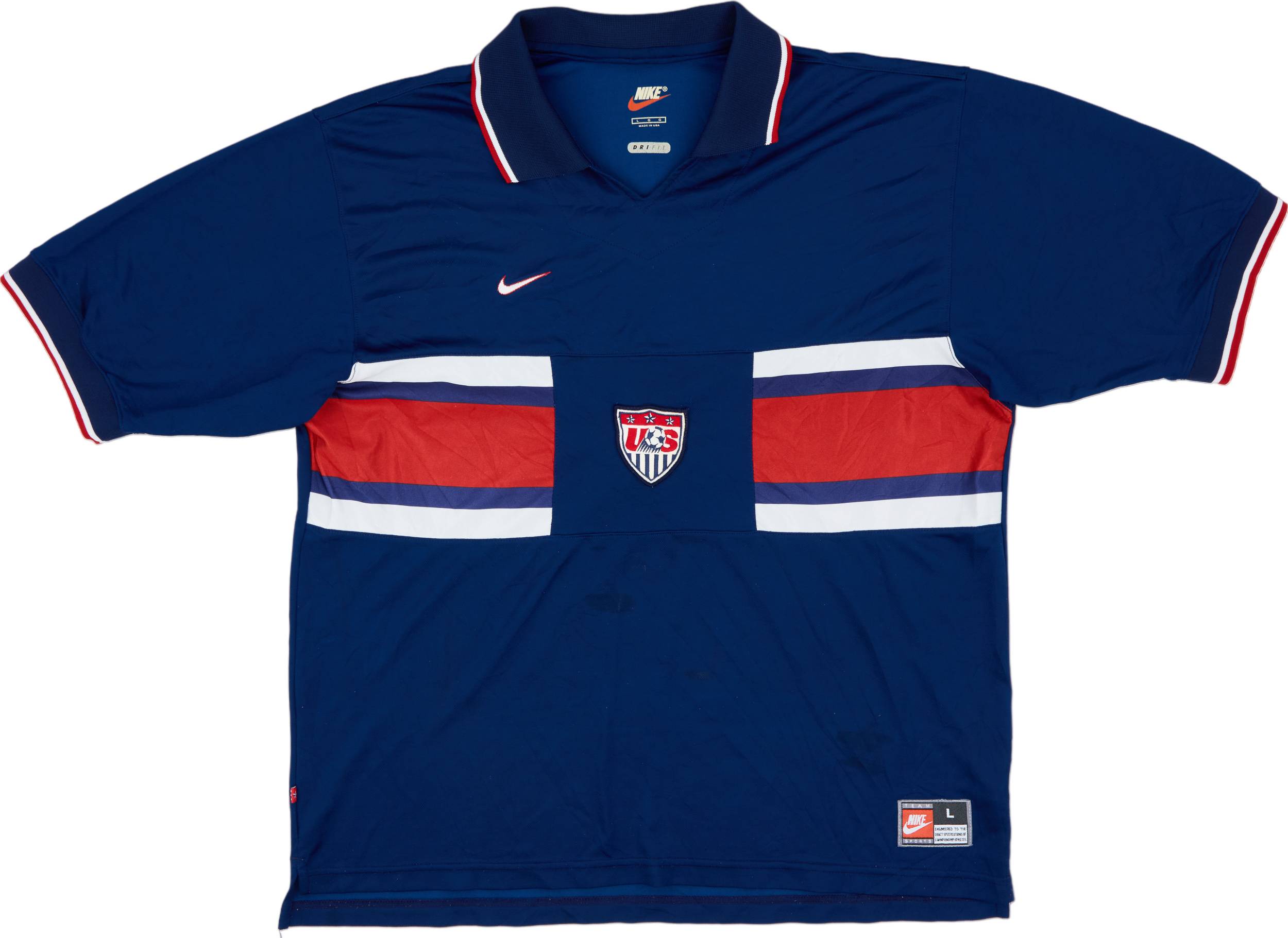 1996-98 USA Away Shirt - 6/10 - (L)