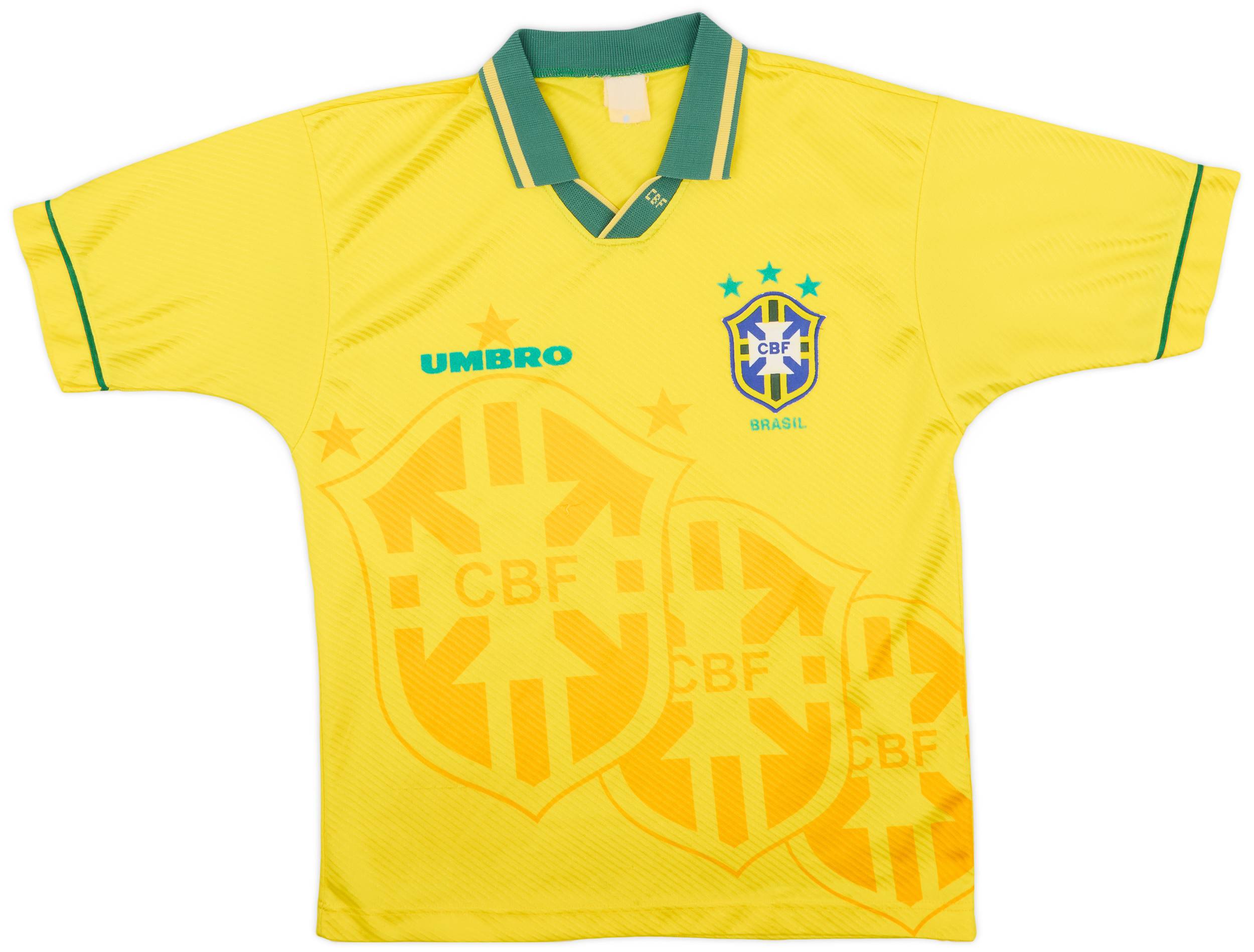1994 Brazil Home Shirt 6 10 S