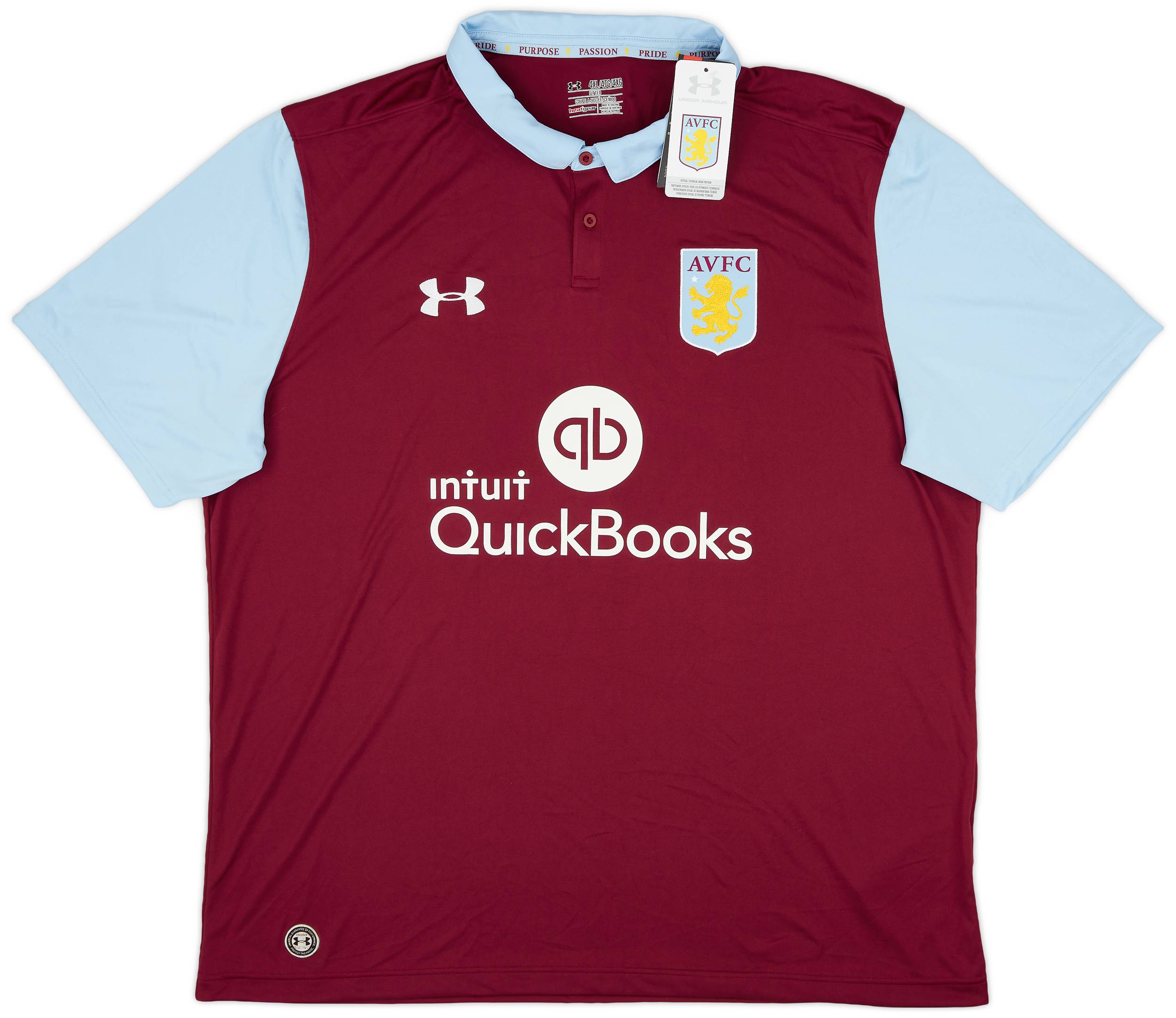 2016-17 Aston Villa Home Shirt (4XL)