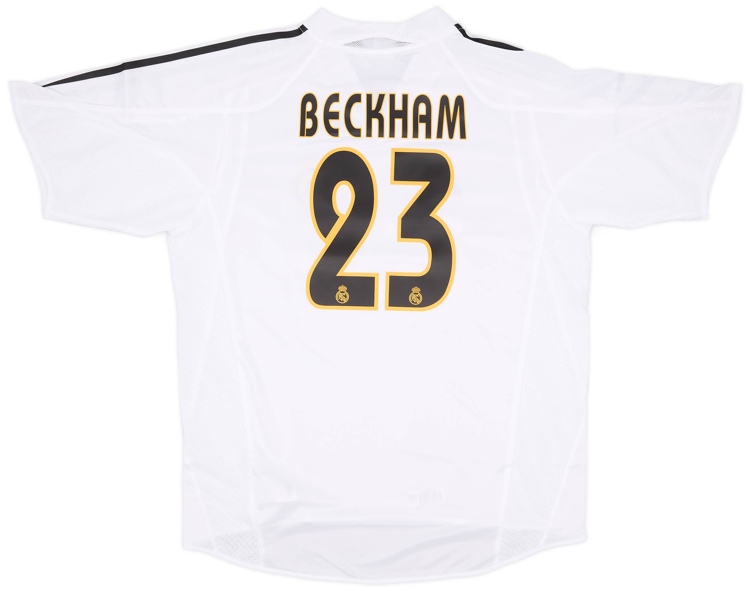 2004-05 Real Madrid Home Shirt Beckham #23 (L)