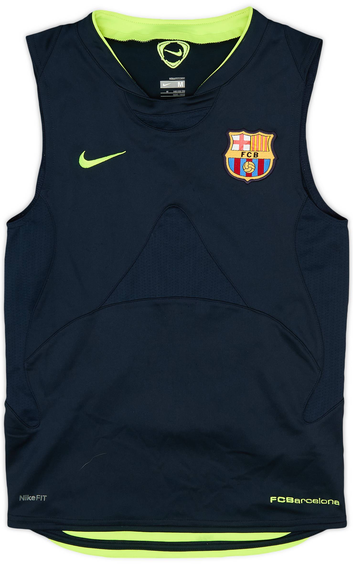 2008-09 Barcelona Nike Training Vest - 8/10 - (M.Boys)