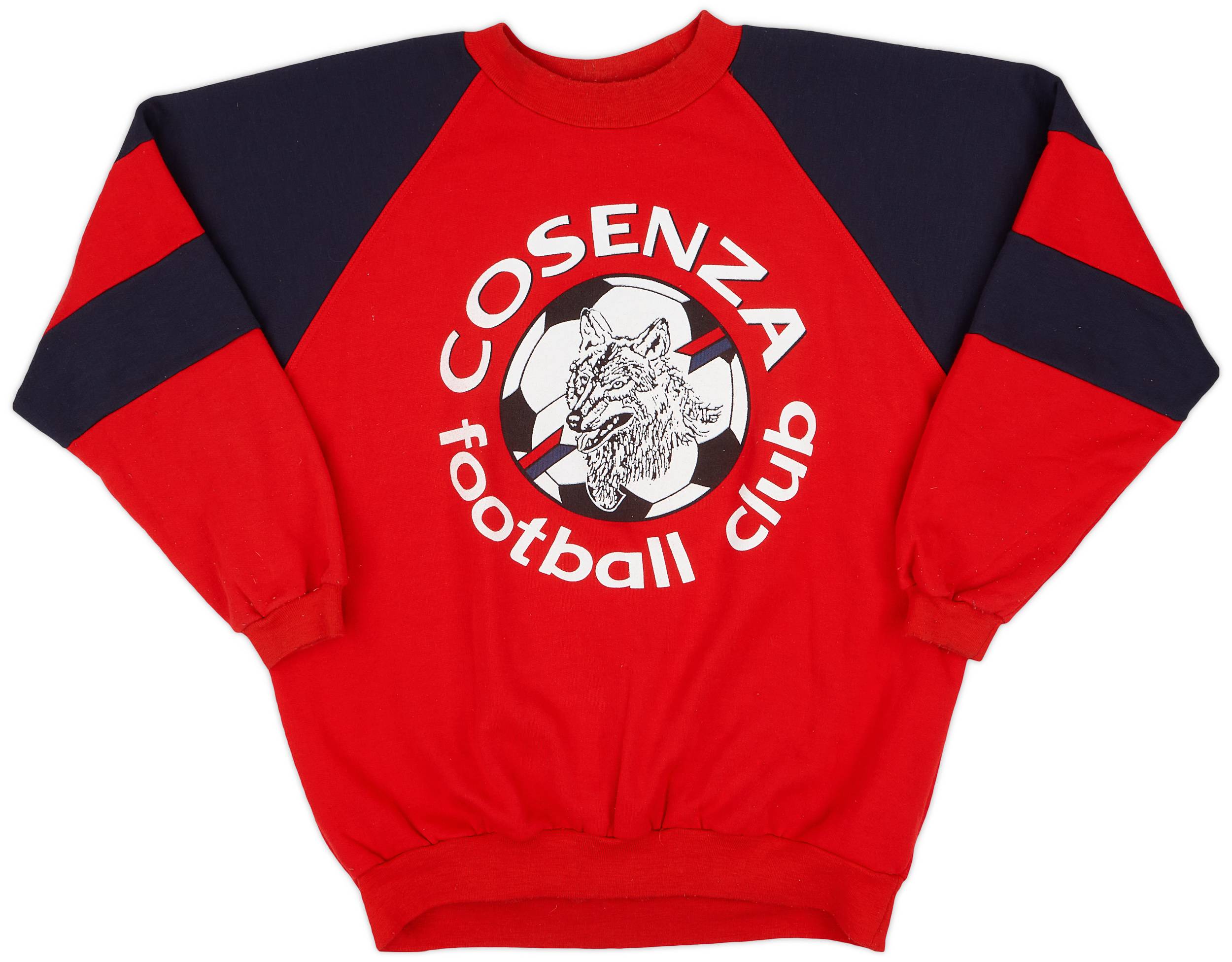 1990 91 Cosenza Le Felpe Dei Grandi Club Sweat Top 9 10 L