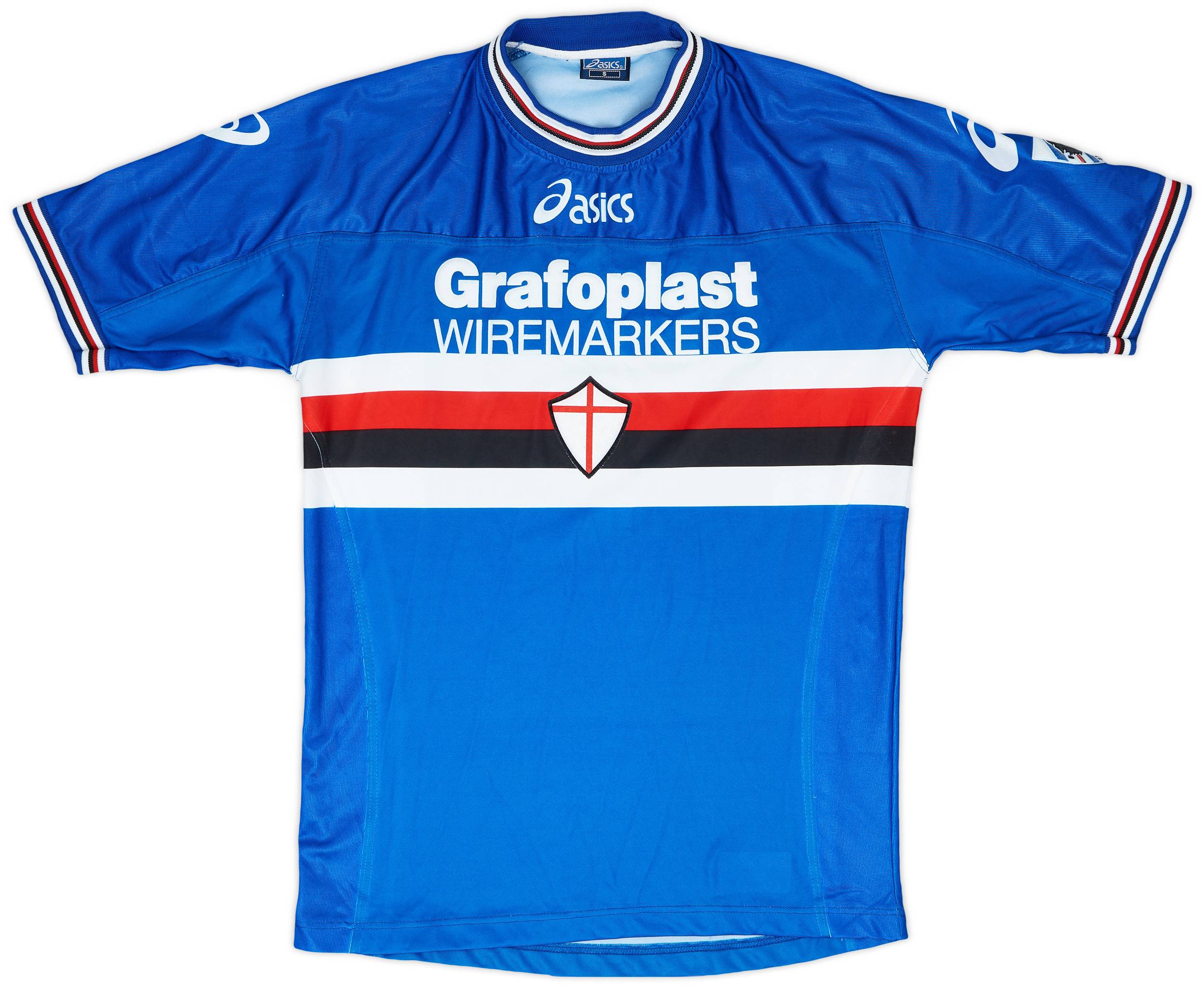 2001-02 Sampdoria Home Shirt - 8/10 - (S)
