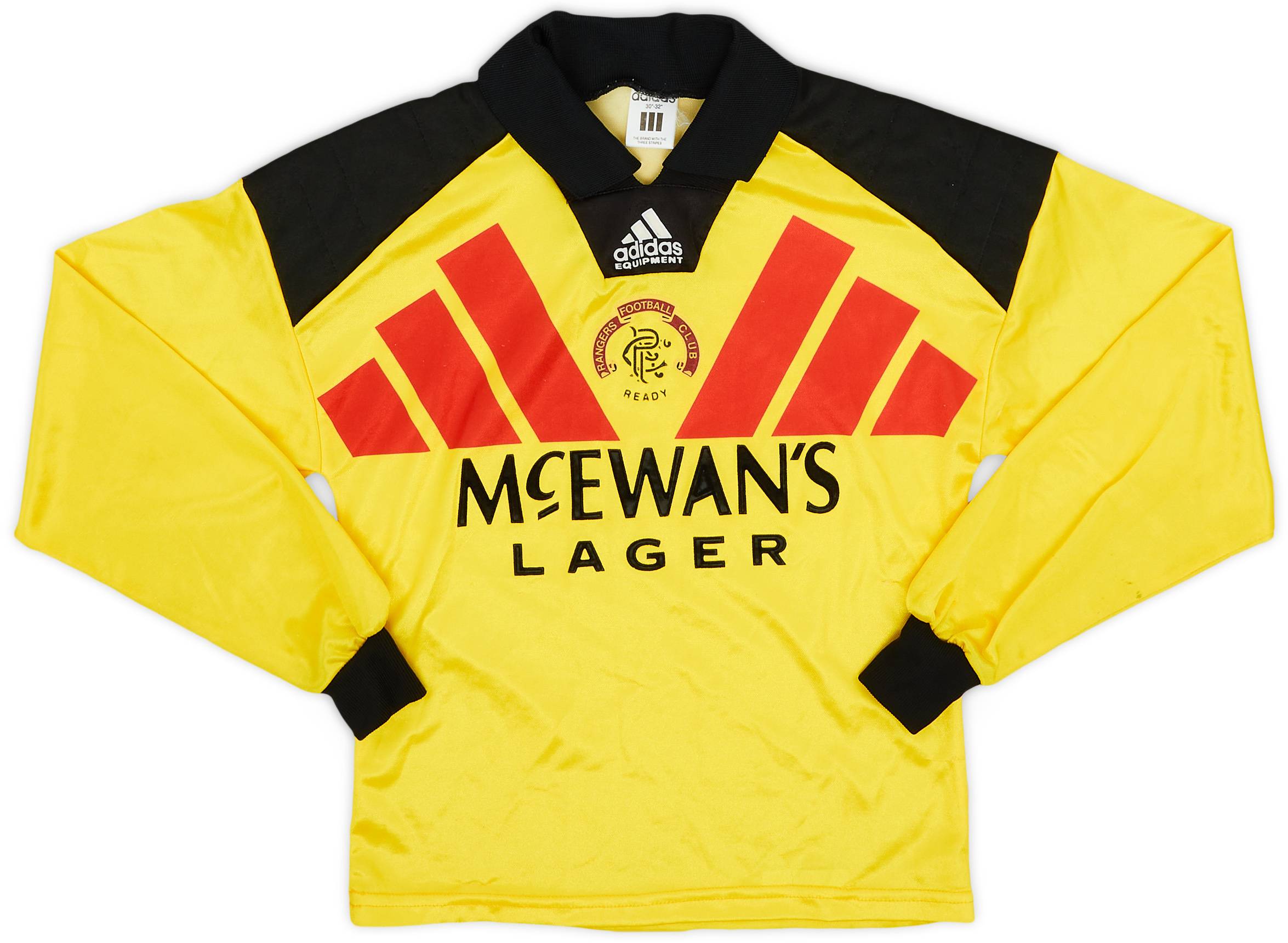 1992-94 Rangers GK Shirt - 8/10 - (M.Boys)