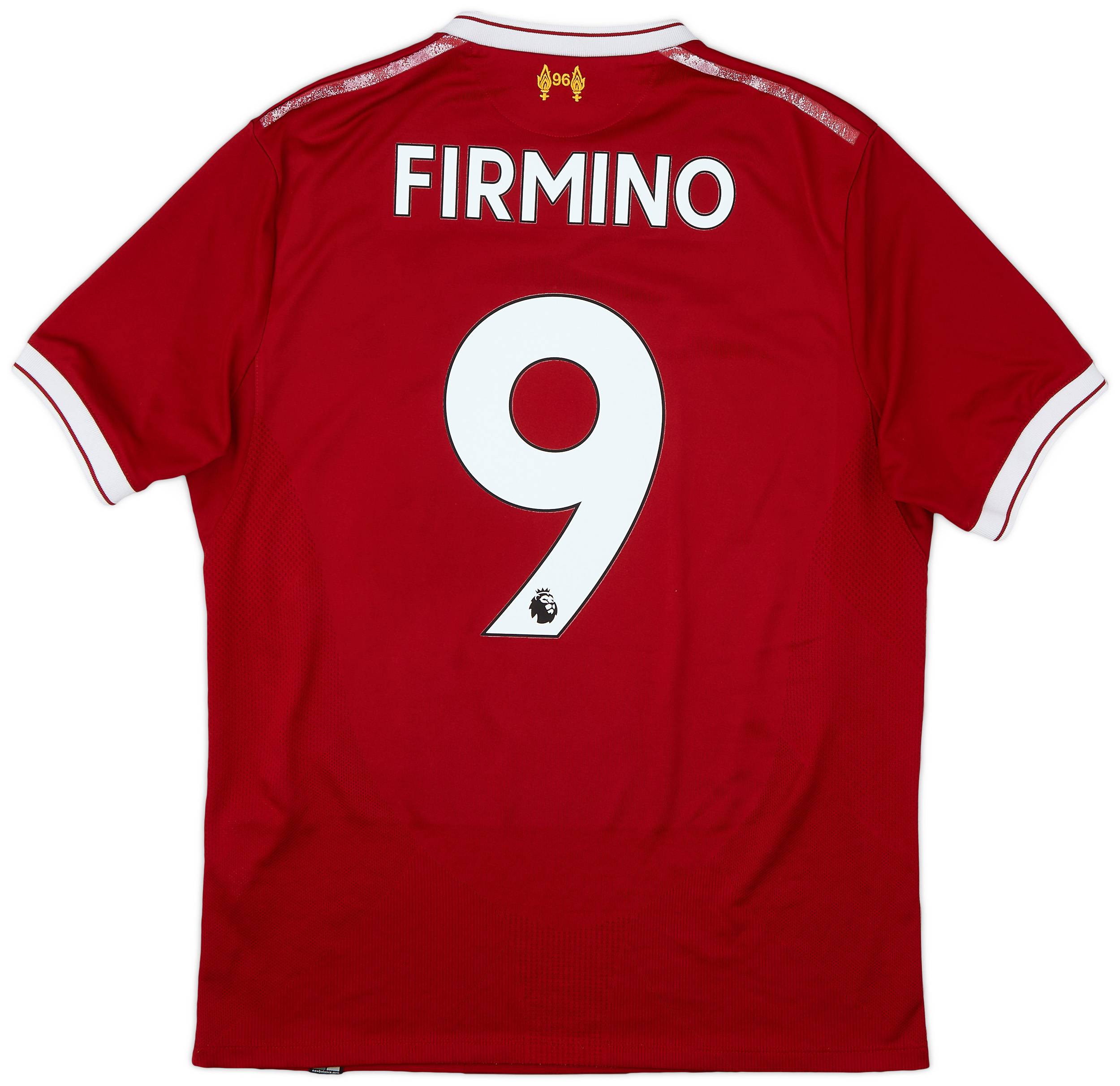 2017-18 Liverpool 125 Years Home Shirt Firmino #9 - 6/10 - (M)