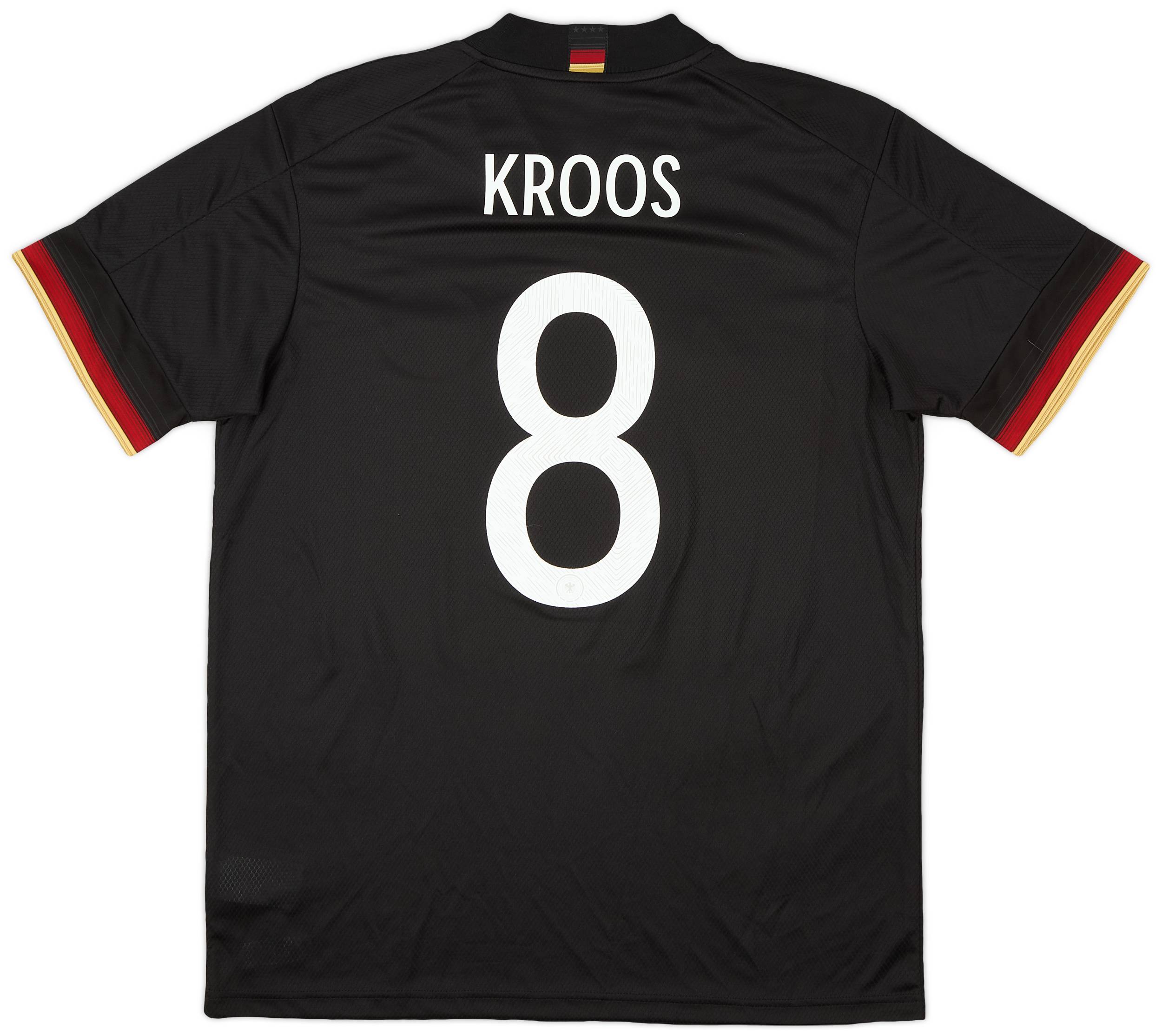 【新品タグ付き】ドイツ代表2020アウェイユニフォーム8番Kroos クロース 新品タグ付き】ドイツ代表2020アウェイユニフォーム8番Kroos