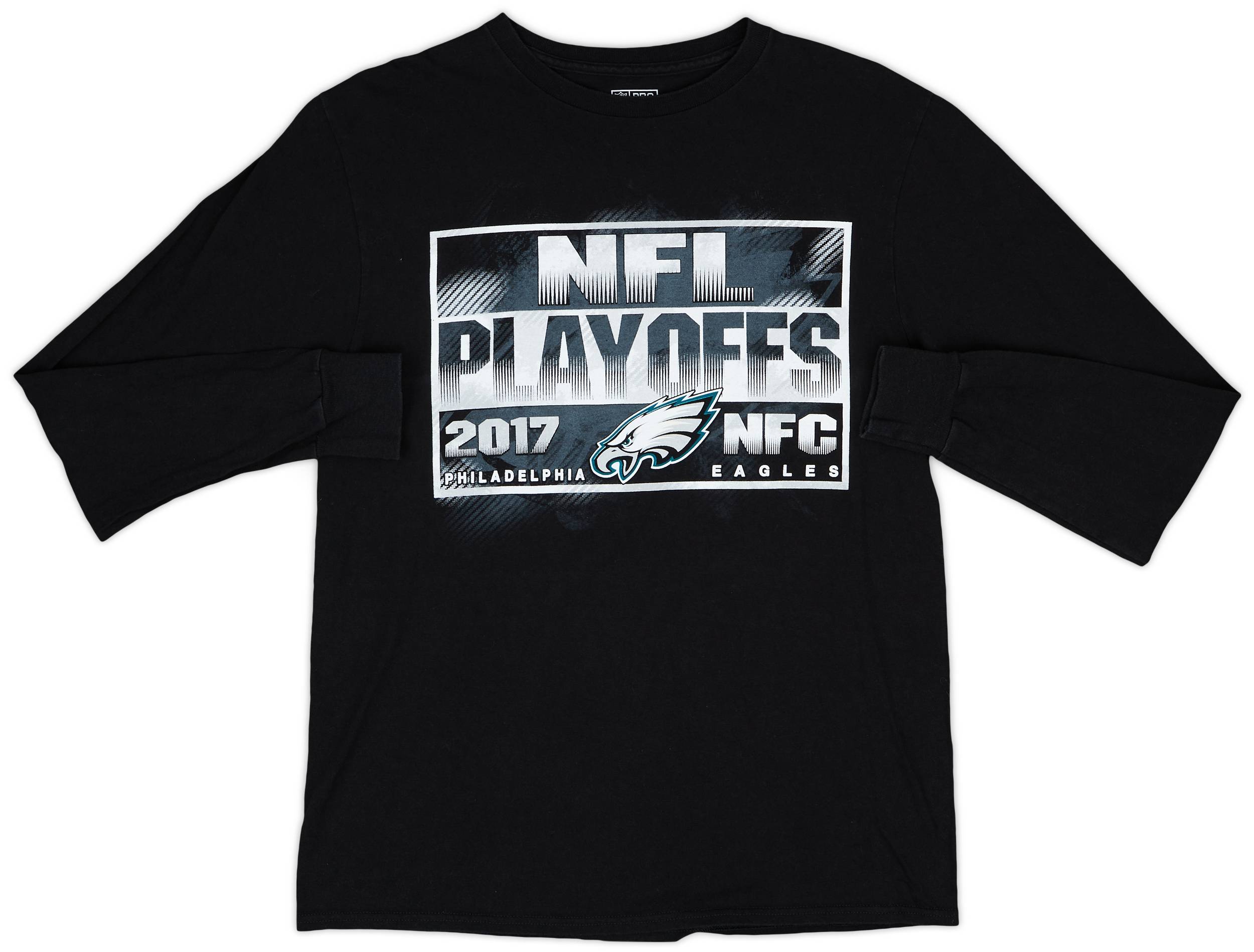 2017 Philadelphia Eagles Playoffs Fanatics L/S Graphic Tee - 9/10 - (M)