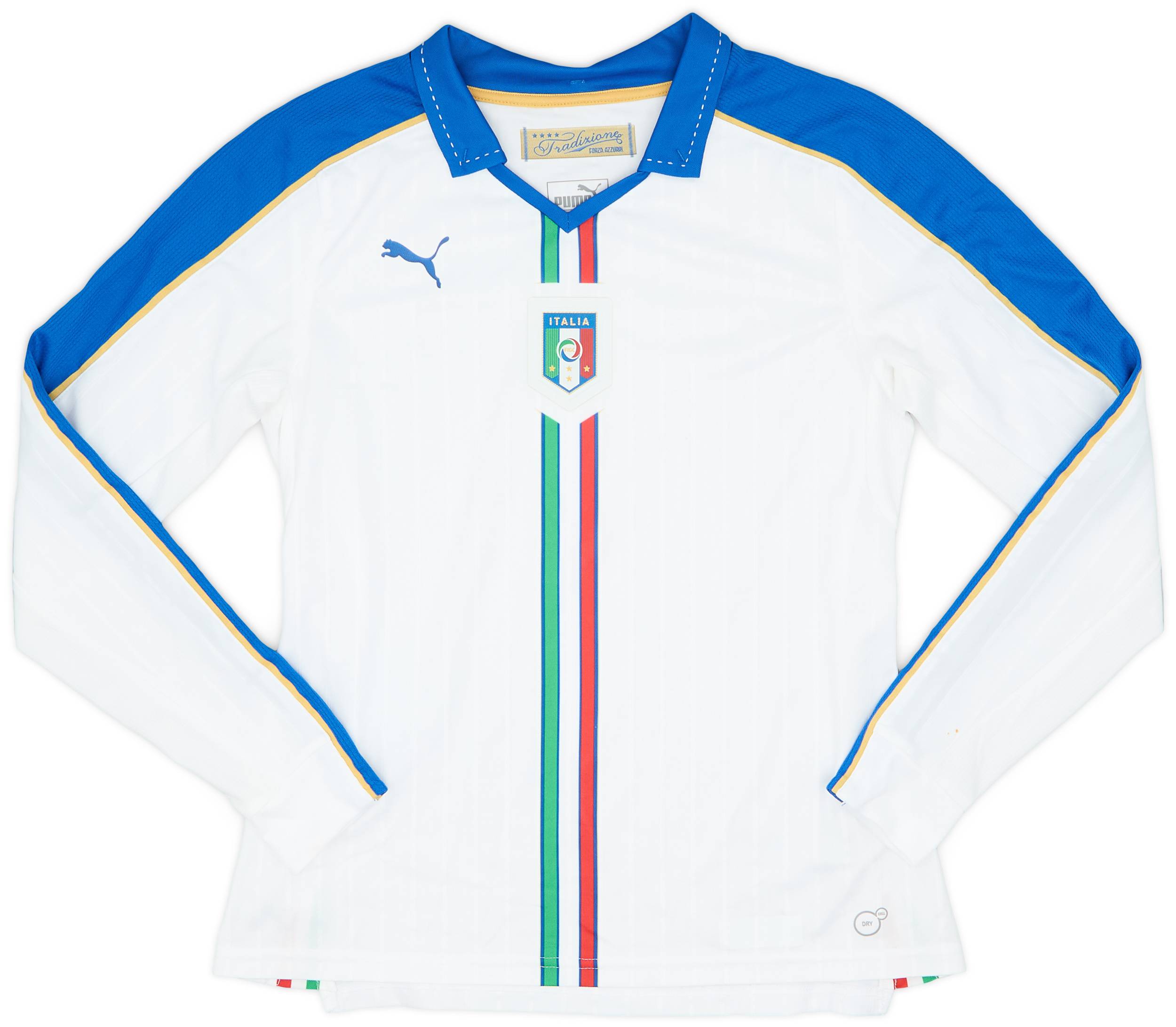 2016-17 Italy Away L/S Shirt - 9/10 - (Women's M)