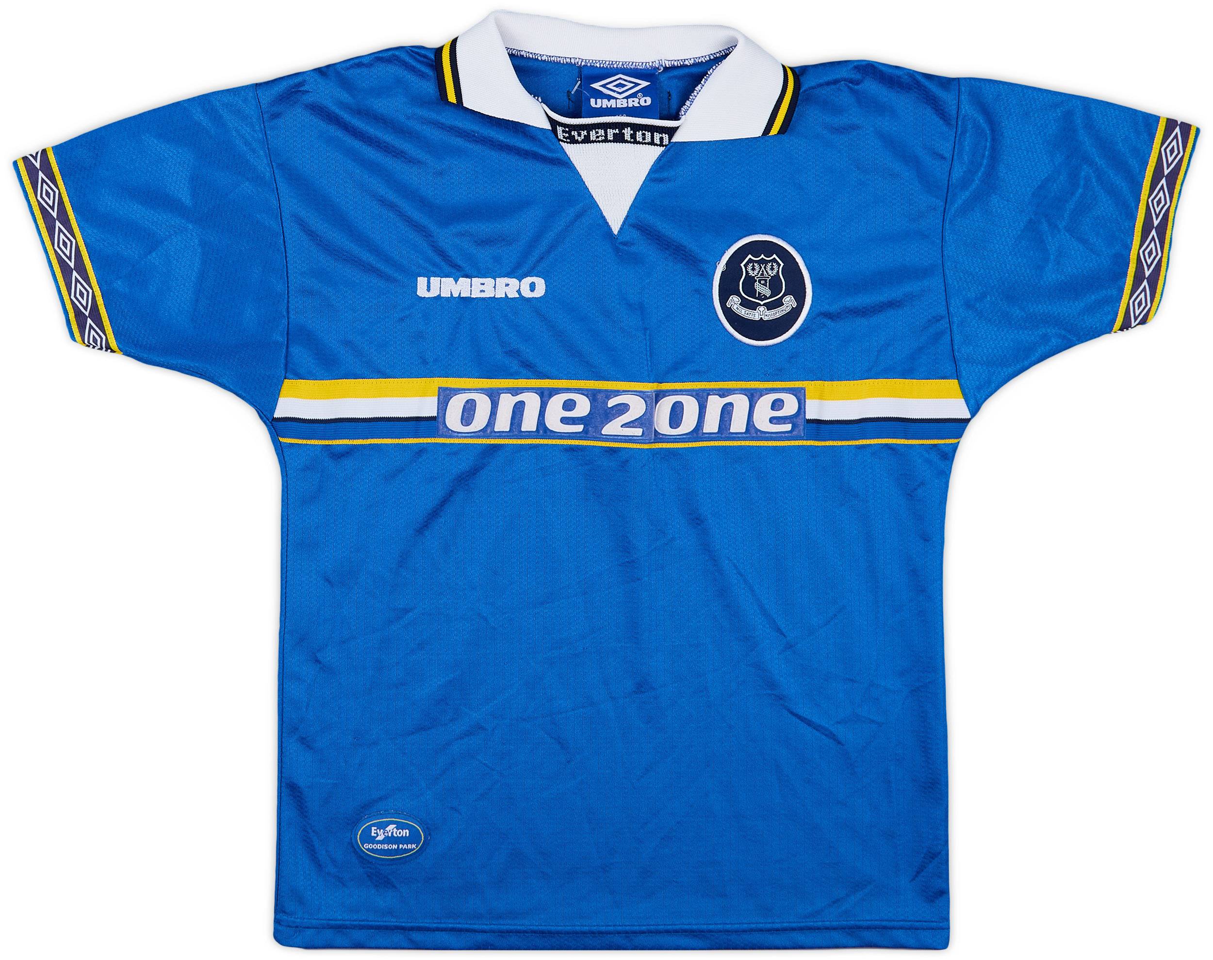 1997-99 Everton Home Shirt - 6/10 - (L.Boys)