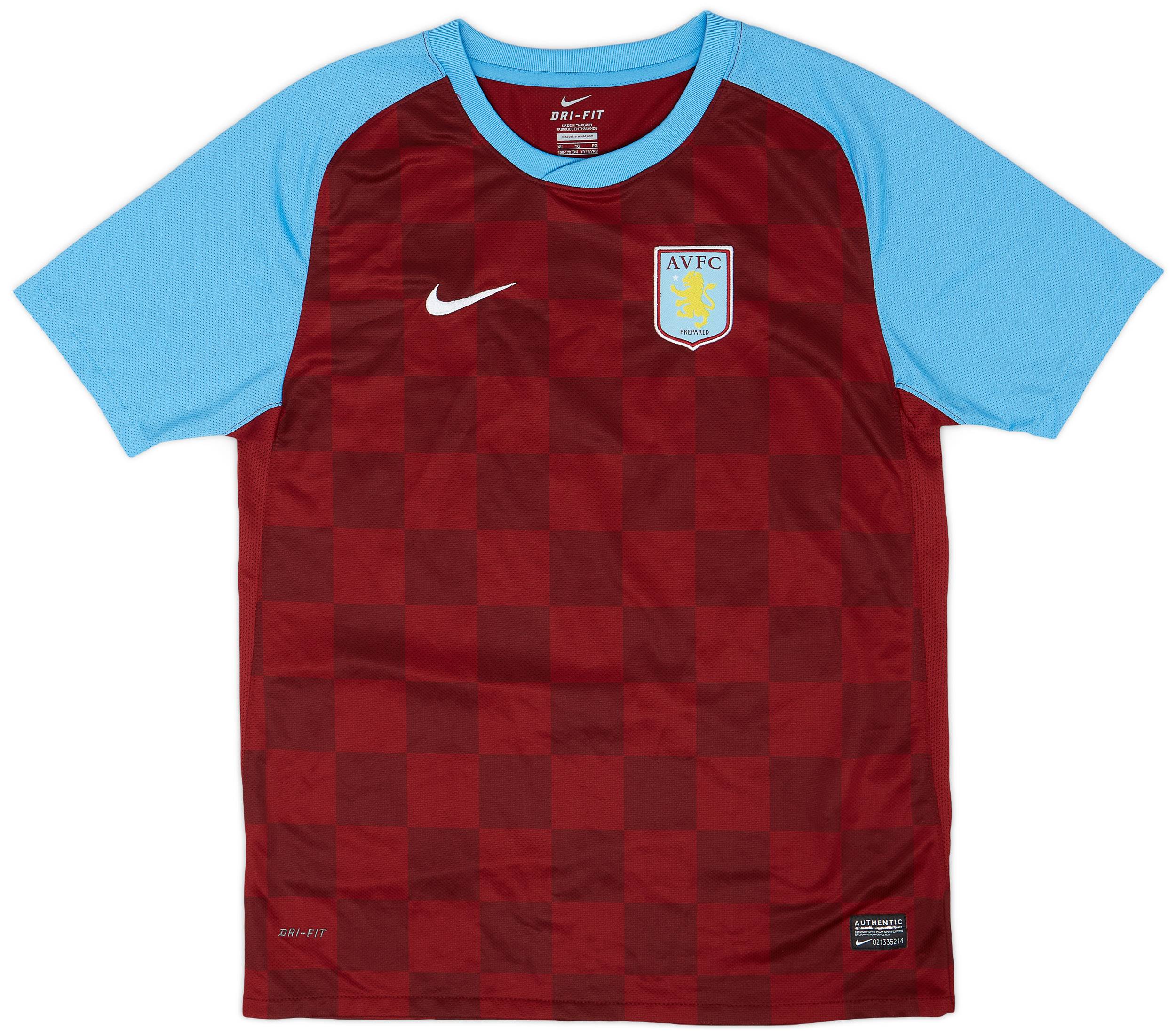 2011-12 Aston Villa Home Shirt - 9/10 - (XL.Boys)