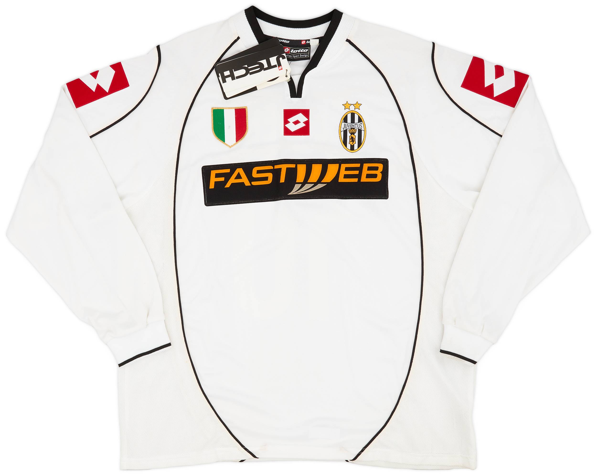 2002-03 Juventus Away L/S Shirt Del Piero #10 (XL)