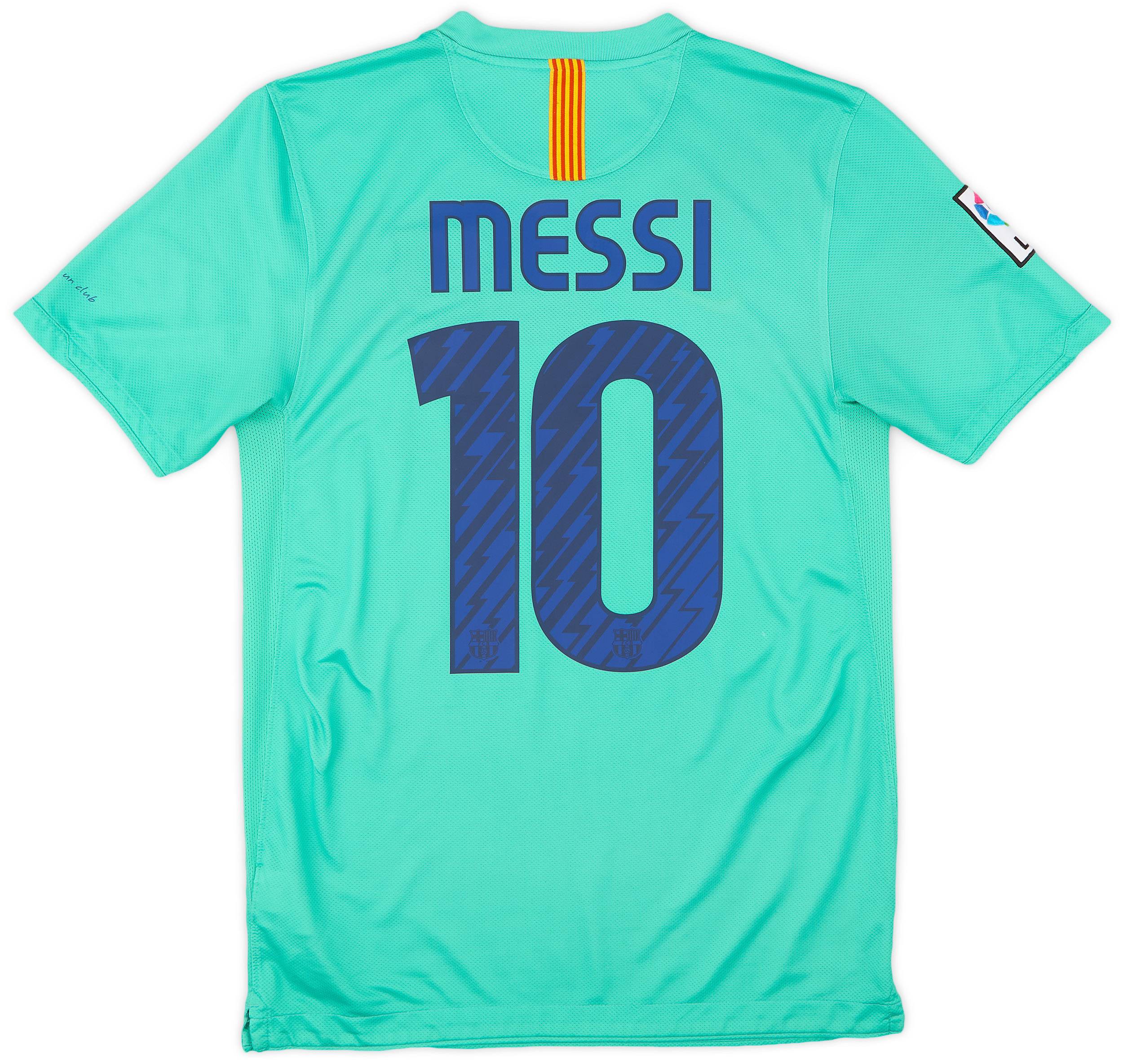 2010-11 Barcelona Away Shirt Messi #10 - 6/10 - (S)