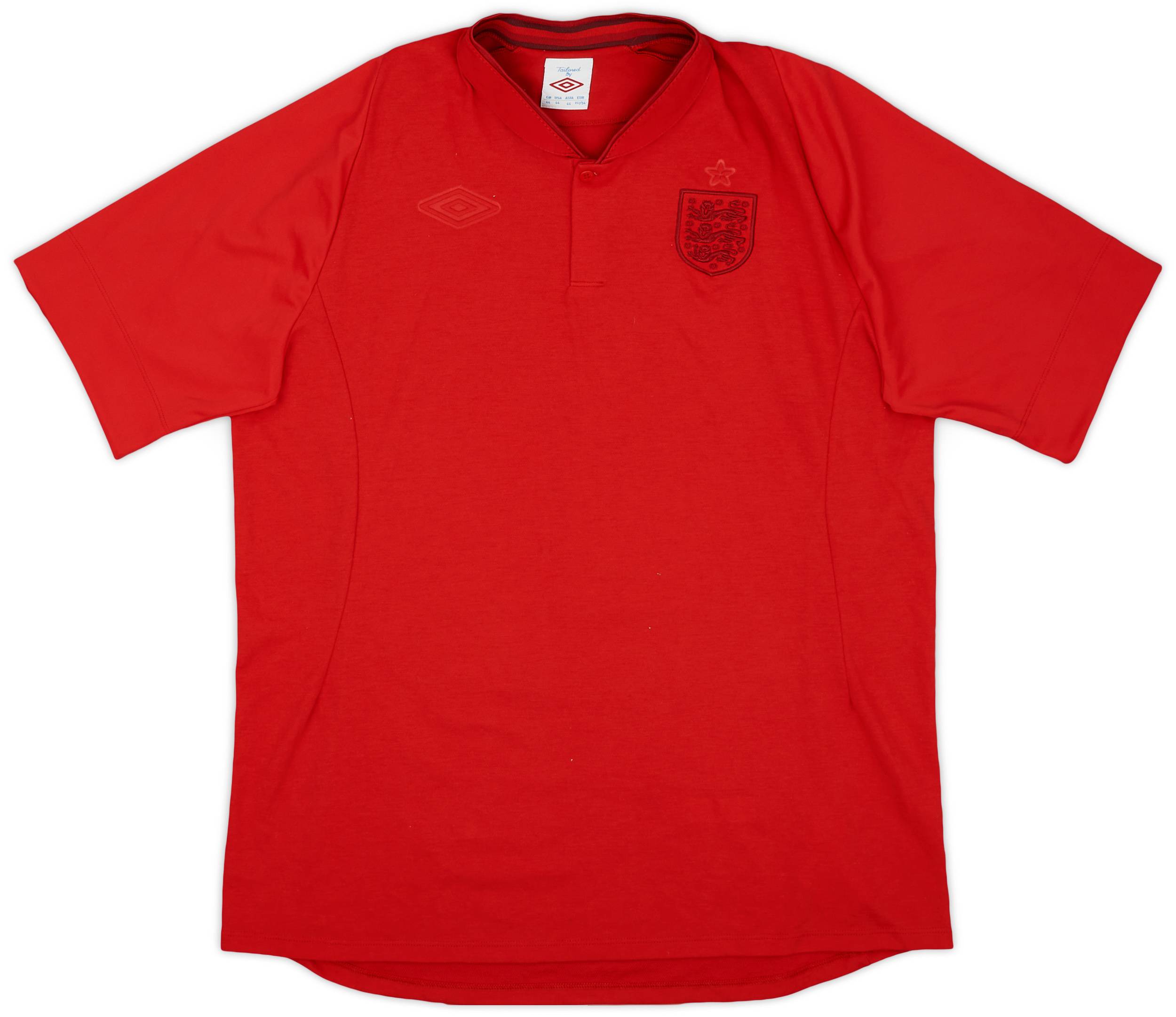 2010-11 England Special Edition Tonal Polo Shirt - 8/10 - (L)