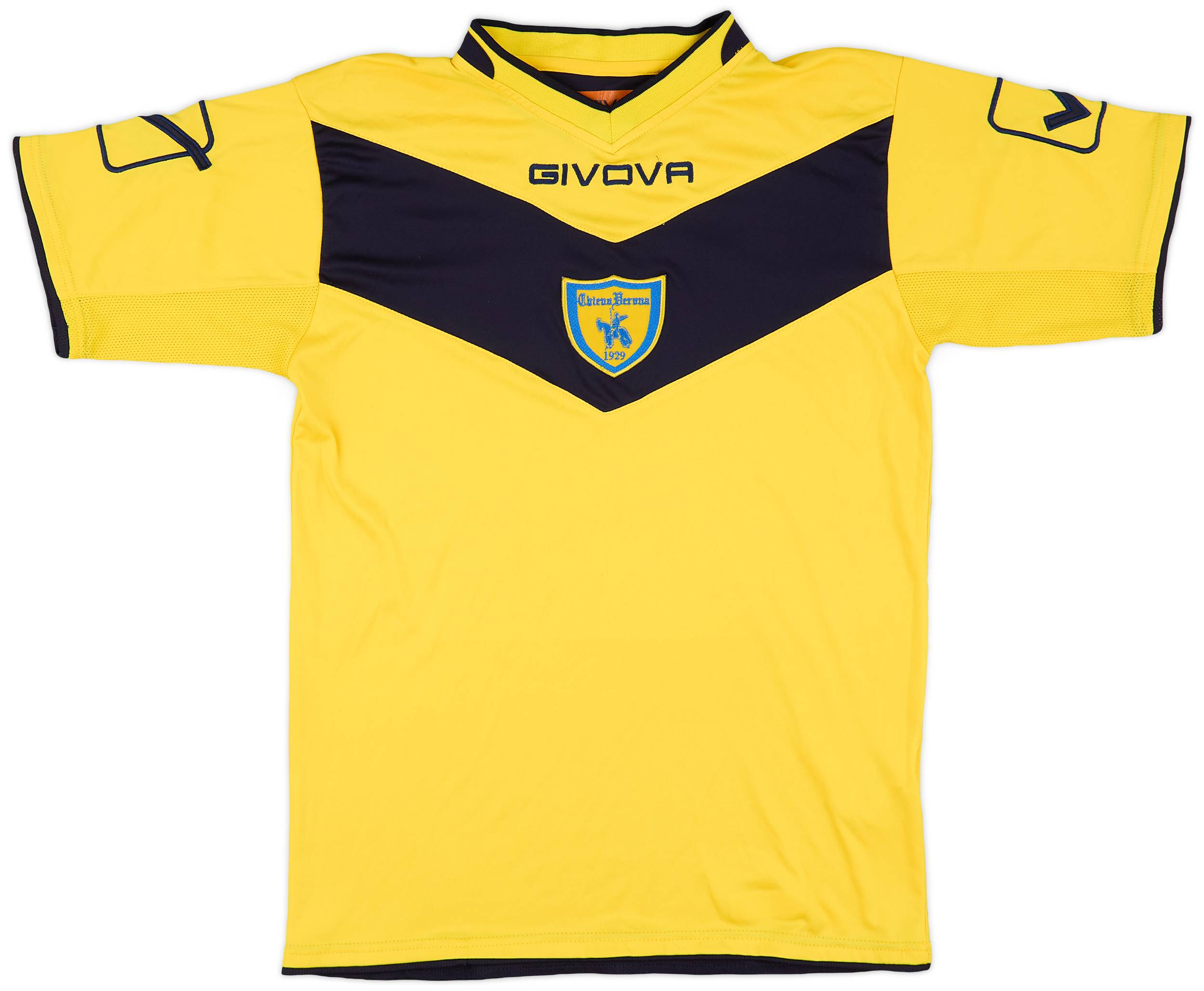 2012-14 Chievo Verona Givova Training Shirt - 9/10 - (S)