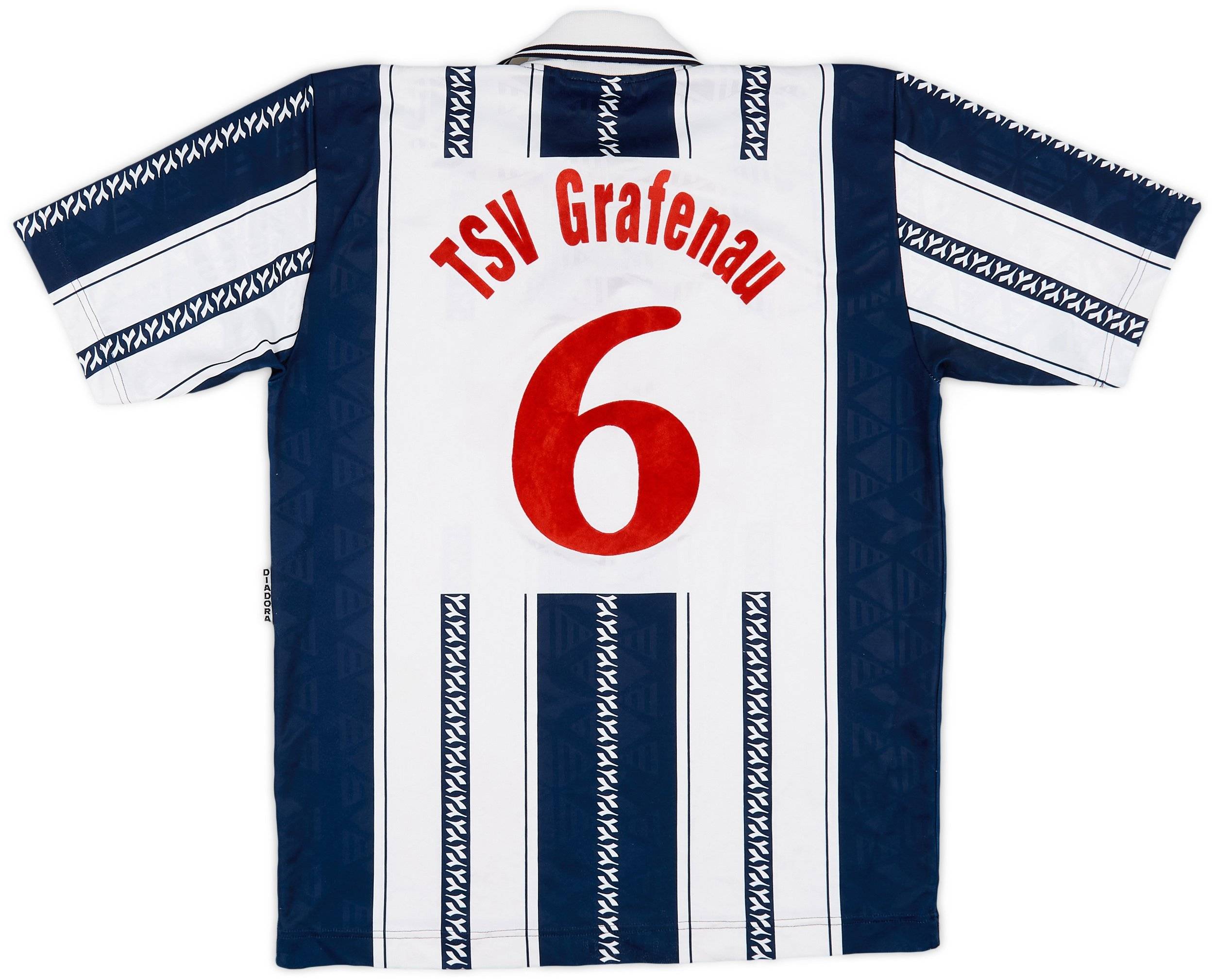 1990s Diadora Template Shirt #6 - 8/10 - (XL)