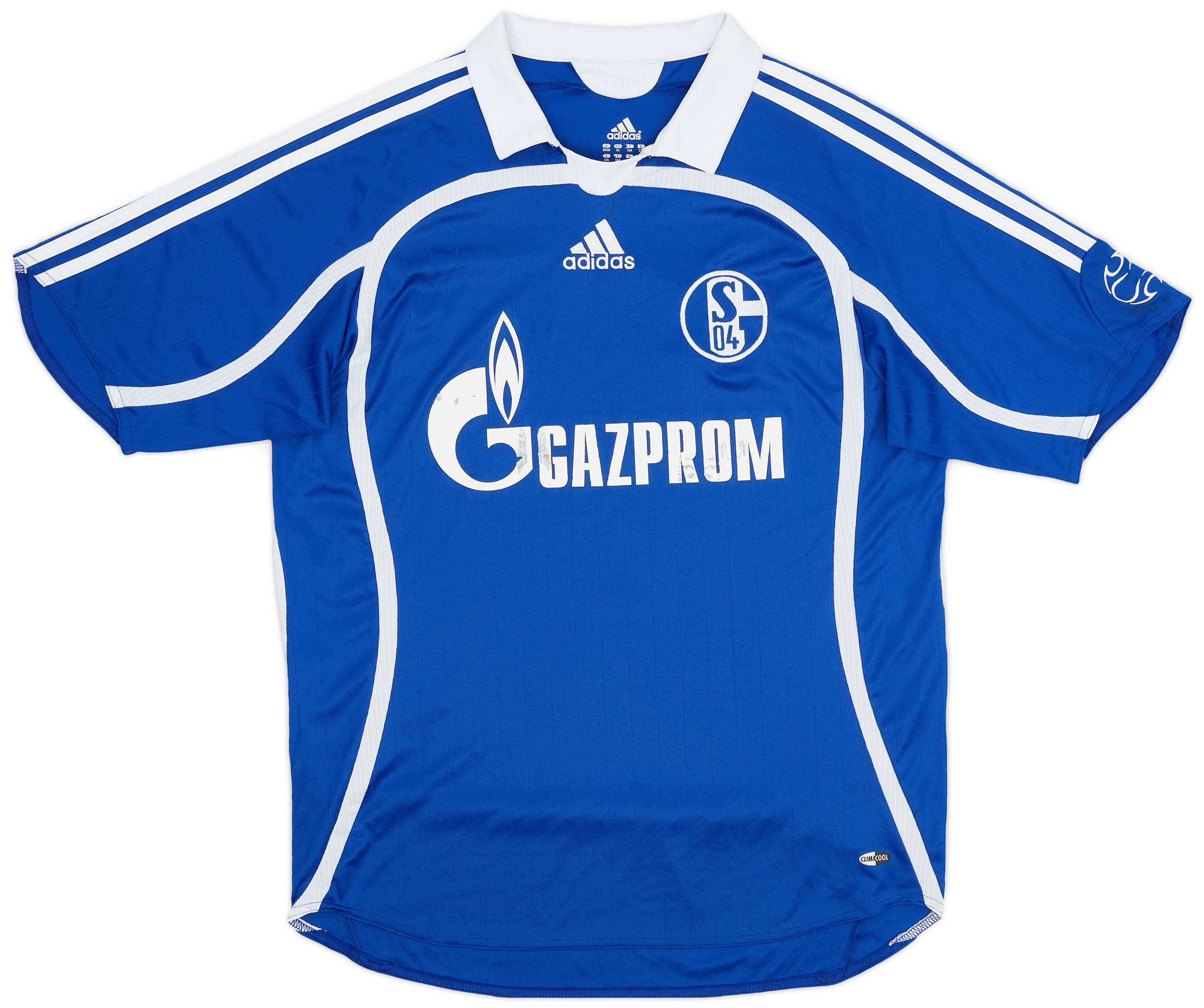 2007-08 Schalke Home Shirt - 5/10 - (XL.Boys)