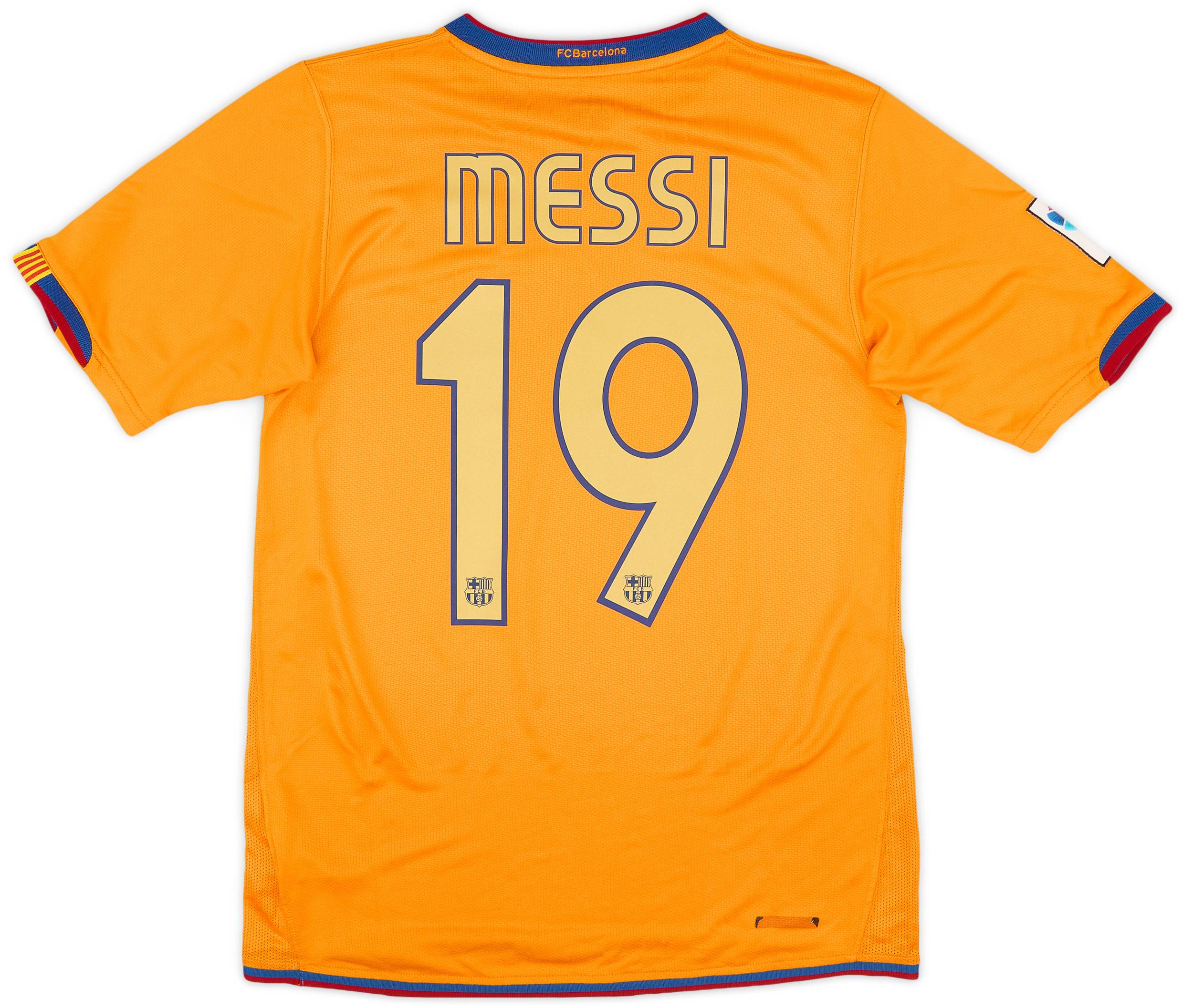 2006-08 Barcelona Away Shirt Messi #19 - 8/10 - (M)