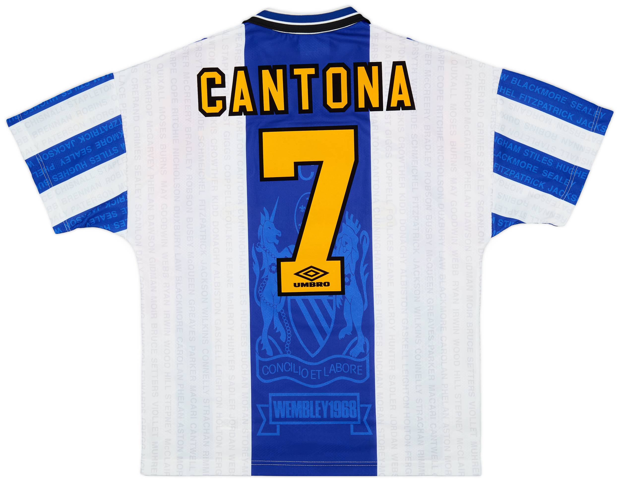 1994-96 Manchester United Third Shirt Cantona #7 - 8/10 - (M)