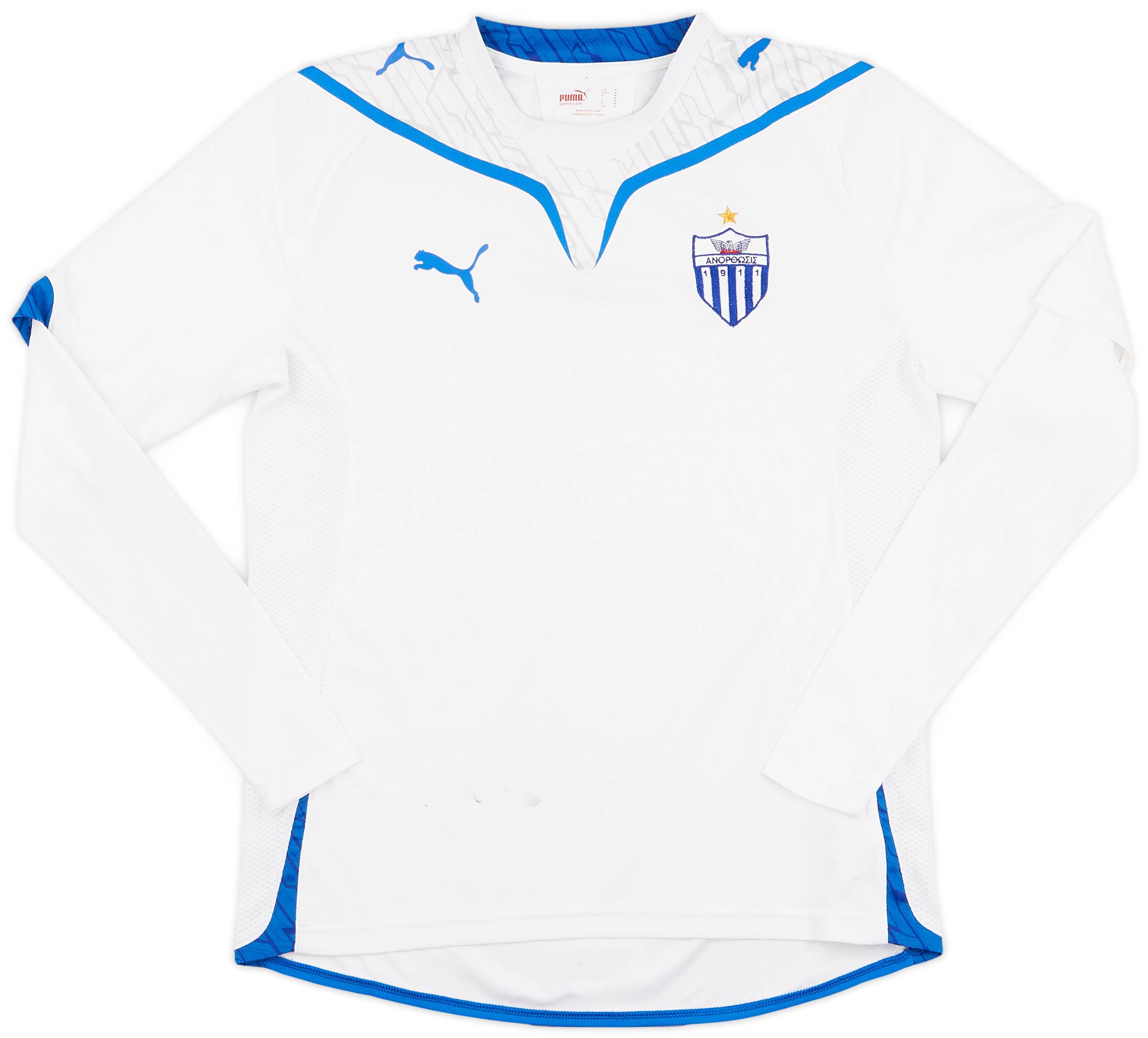 Anorthosis Shirt 2009-10 Anorthosis Famagusta Home L/S Shirt